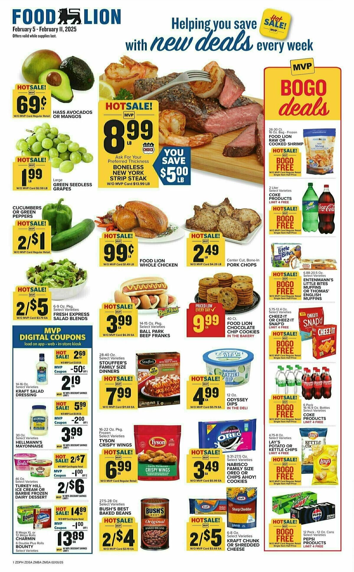 Food Lion Weekly Ad from February 5