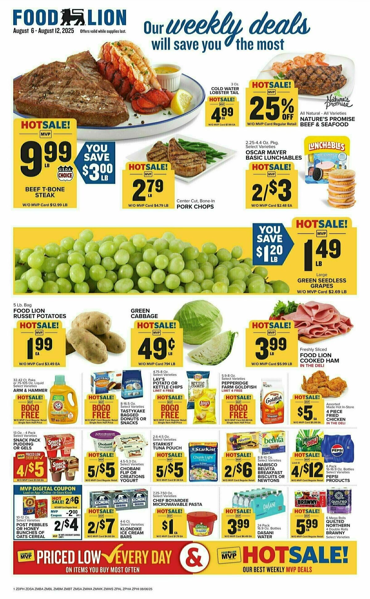 Food Lion Weekly Ad from August 6