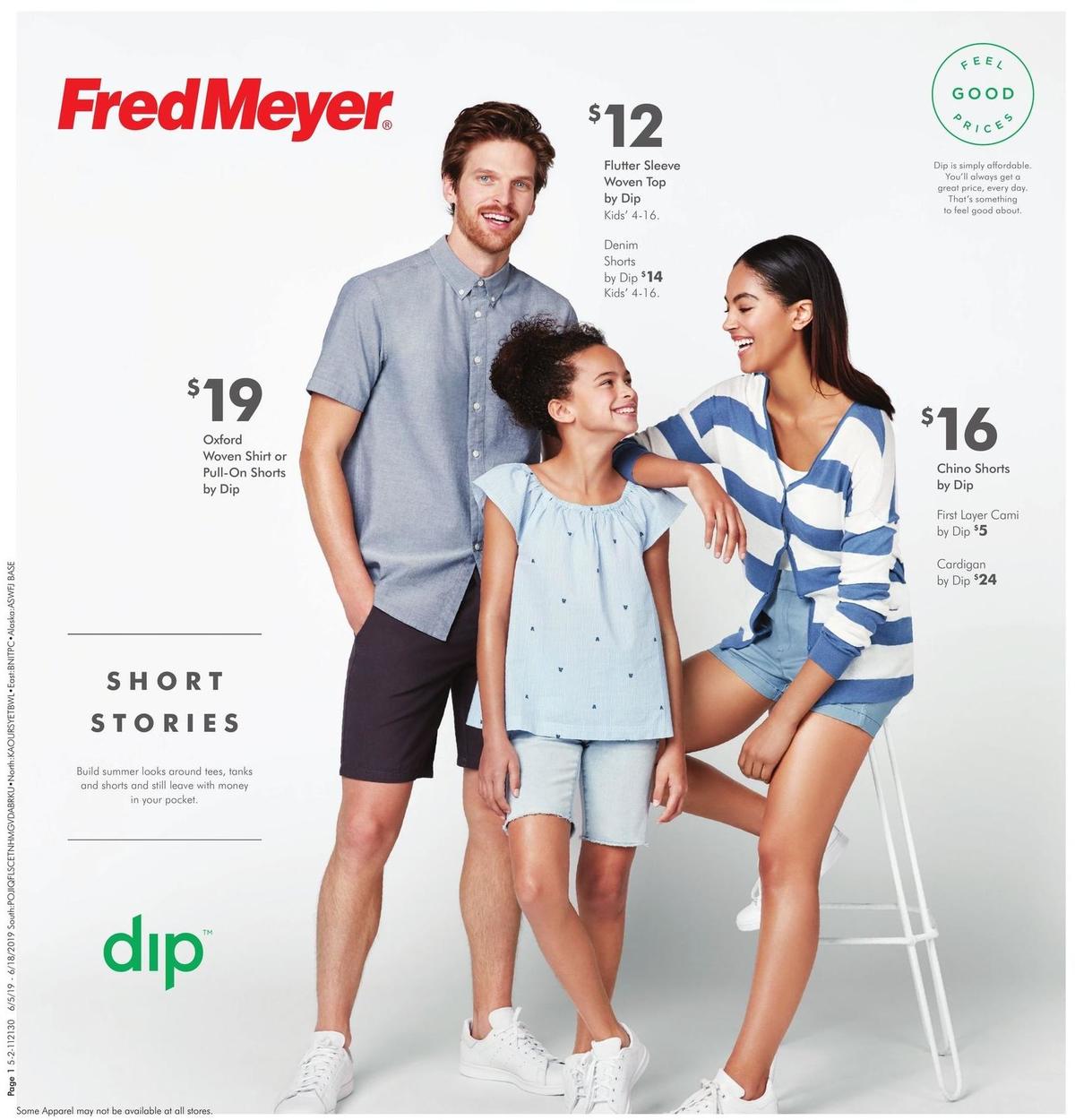 Fred Meyer Dip Apparel Weekly Ad & Specials from June 5