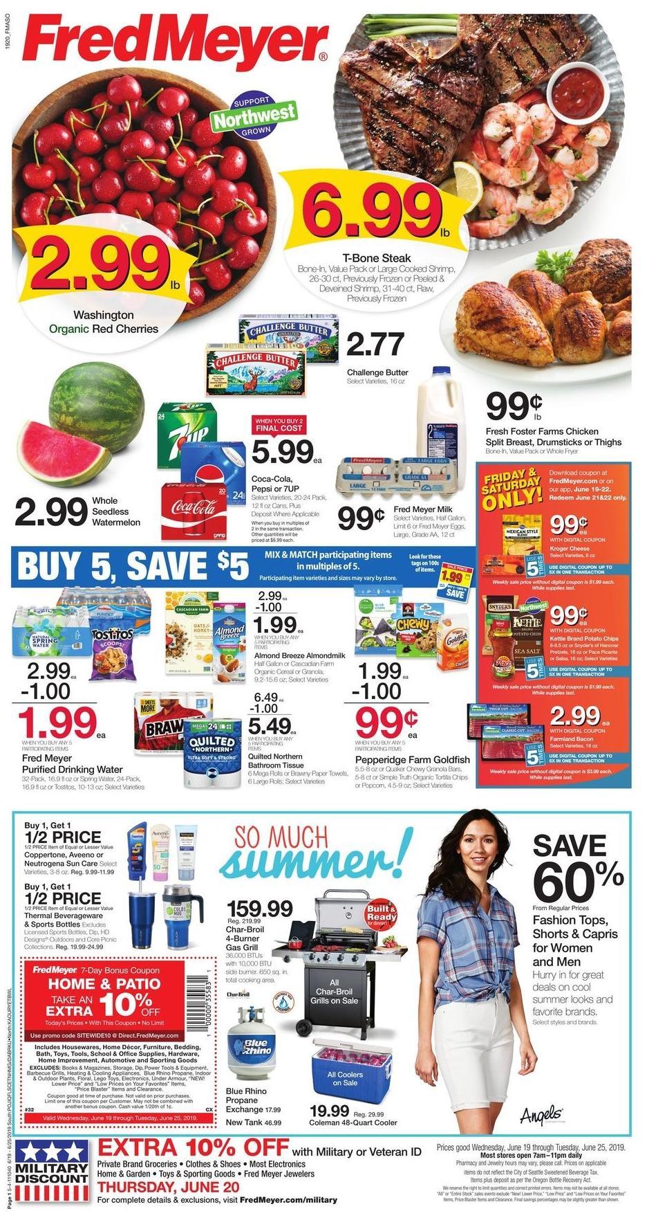 Fred Meyer Weekly Ad & Specials from June 19