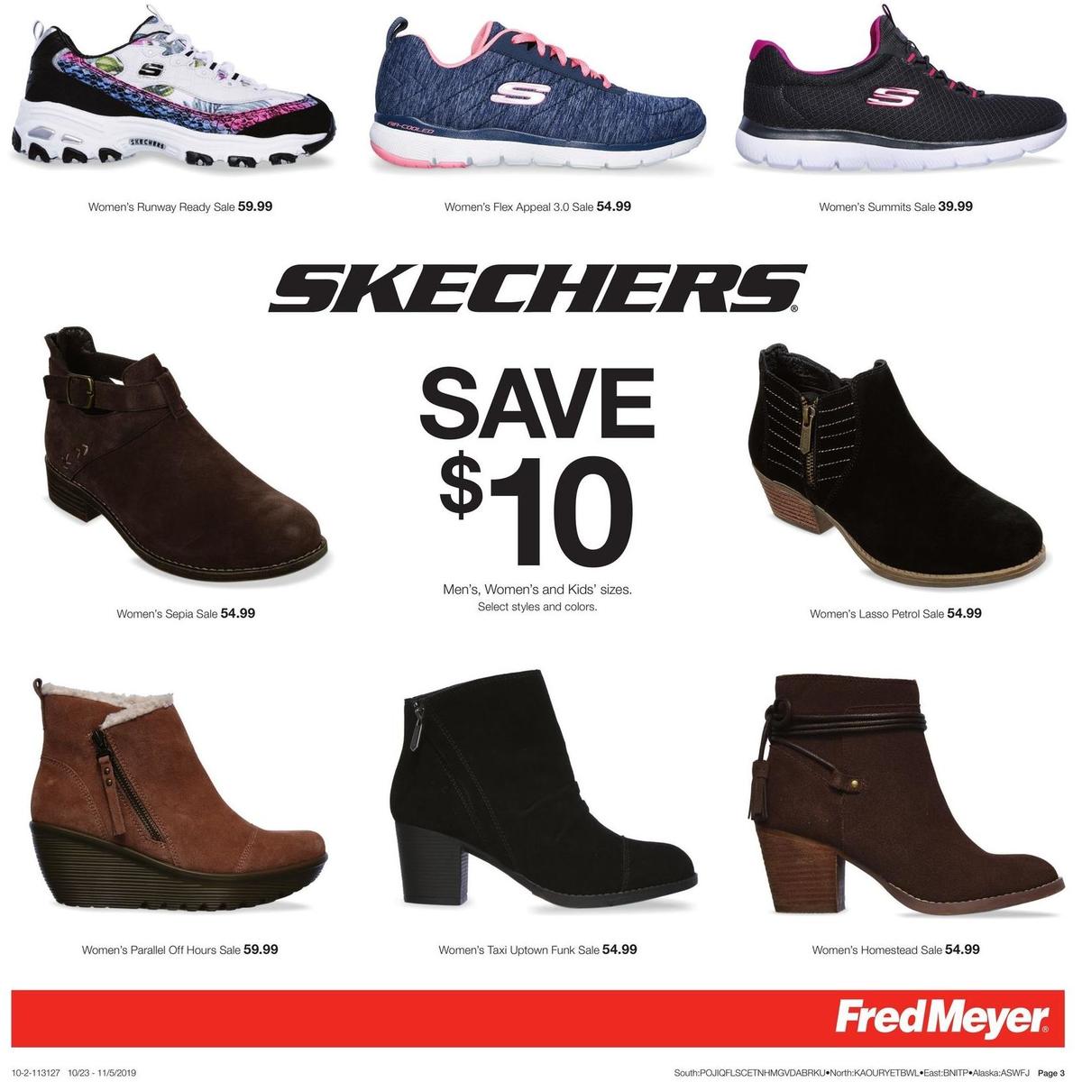 Fred Meyer Skechers Weekly Ad & Specials for October 23 Page 3