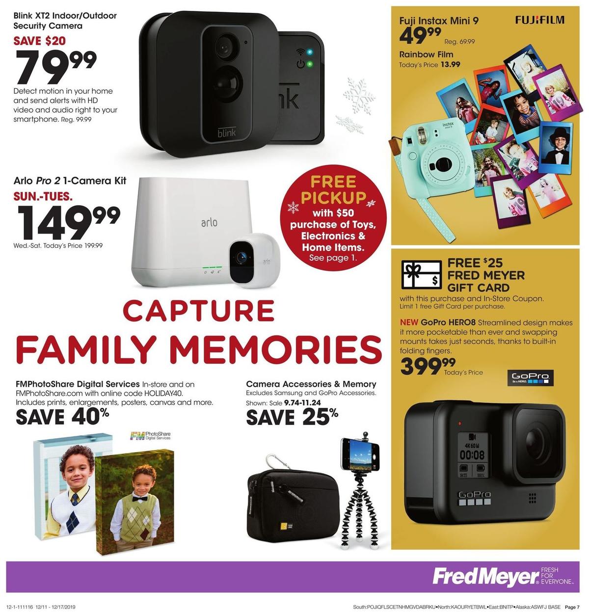 Fred Meyer Electronics & Apparel Weekly Ad & Specials for December 11