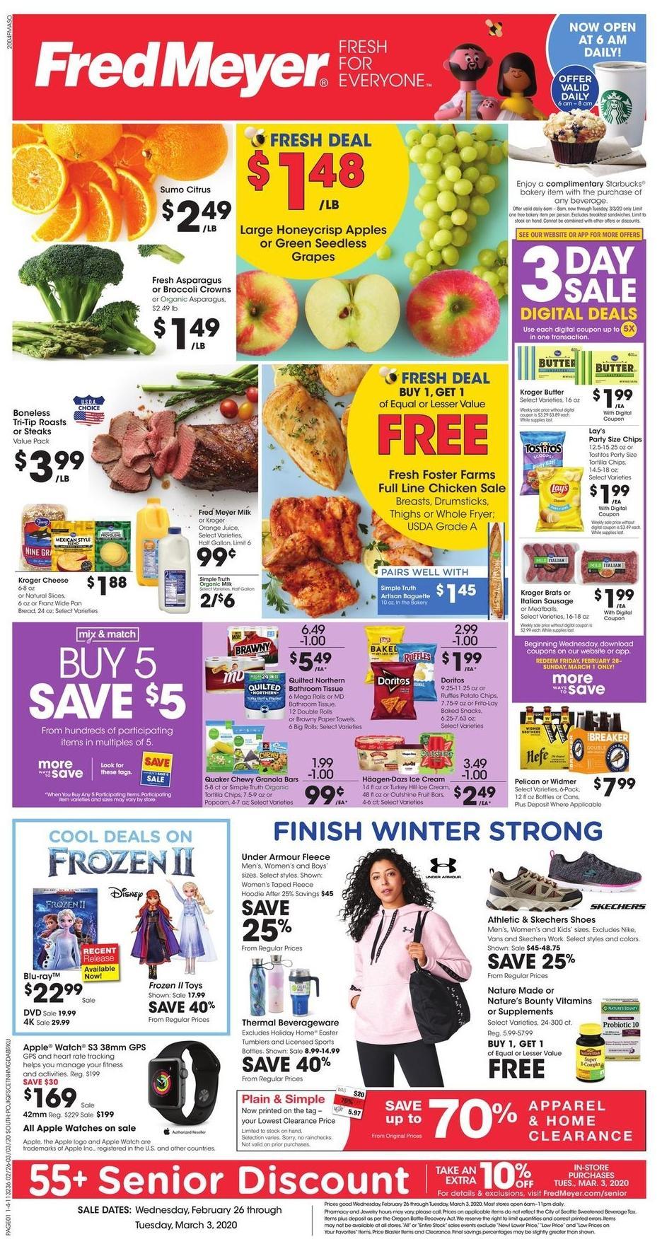 Fred Meyer Weekly Ad & Specials from February 26