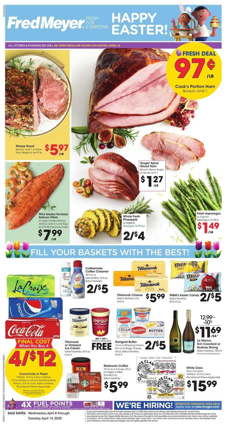 Fred Meyer Weekly Ad & Specials from April 8