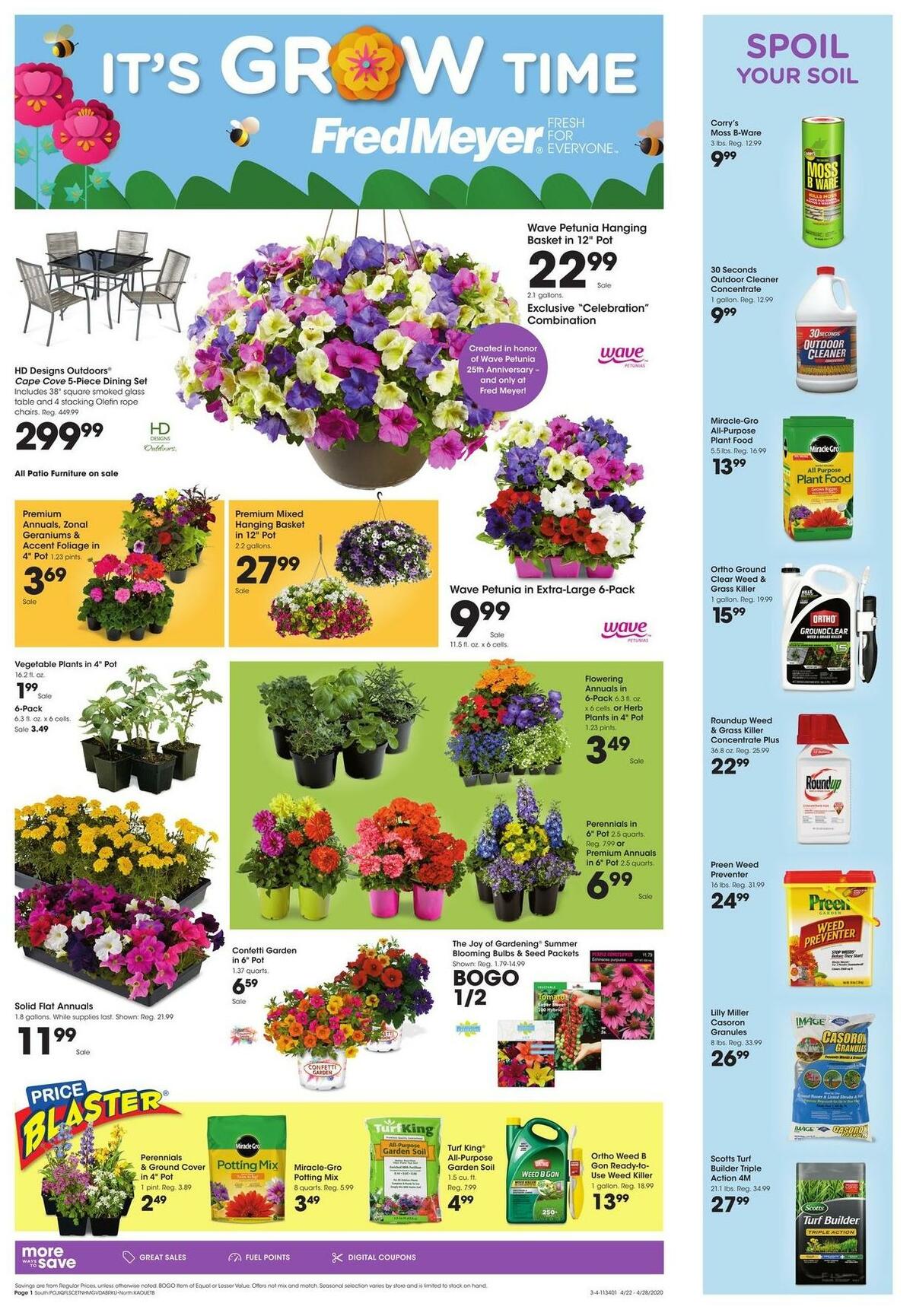 Fred Meyer Garden Weekly Ad & Specials from April 22