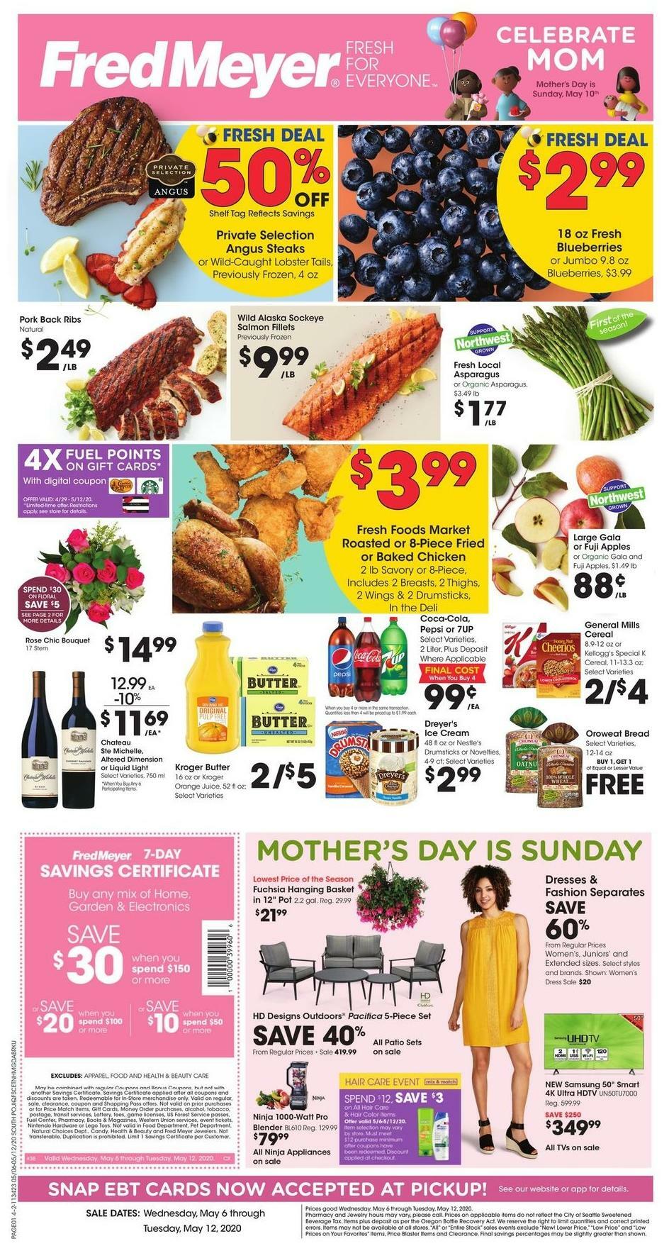 Fred Meyer Weekly Ad & Specials from May 6
