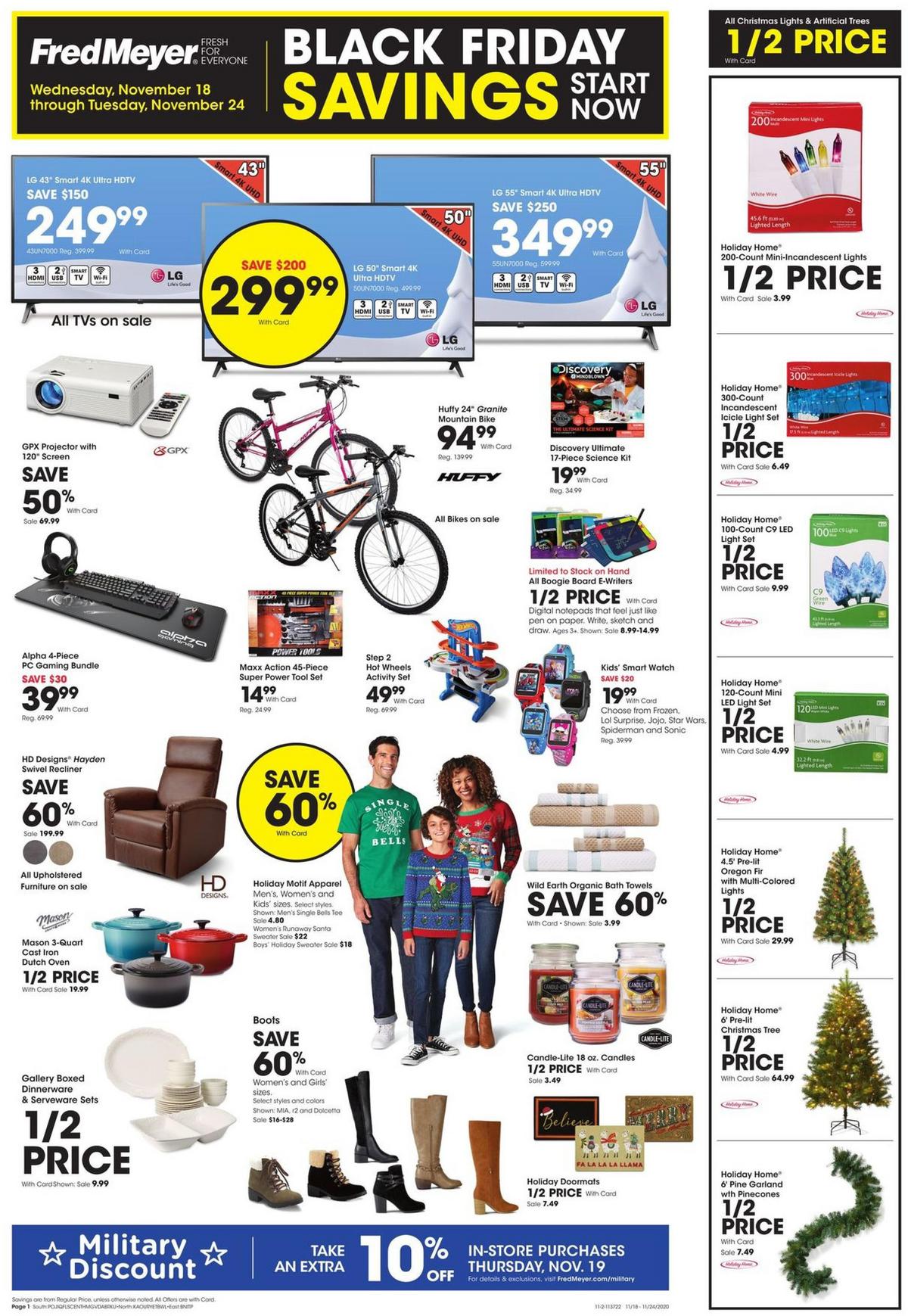 Fred Meyer Black Friday Starts Now Weekly Ad & Specials from November 18