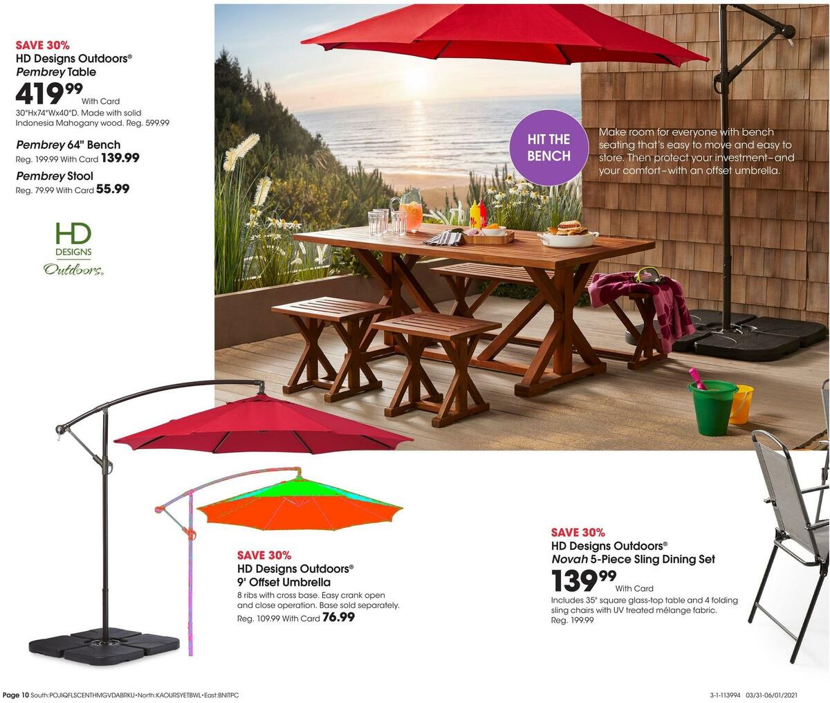 Fred Meyer Outdoor Living Look Book Weekly Ad & Specials from March 31