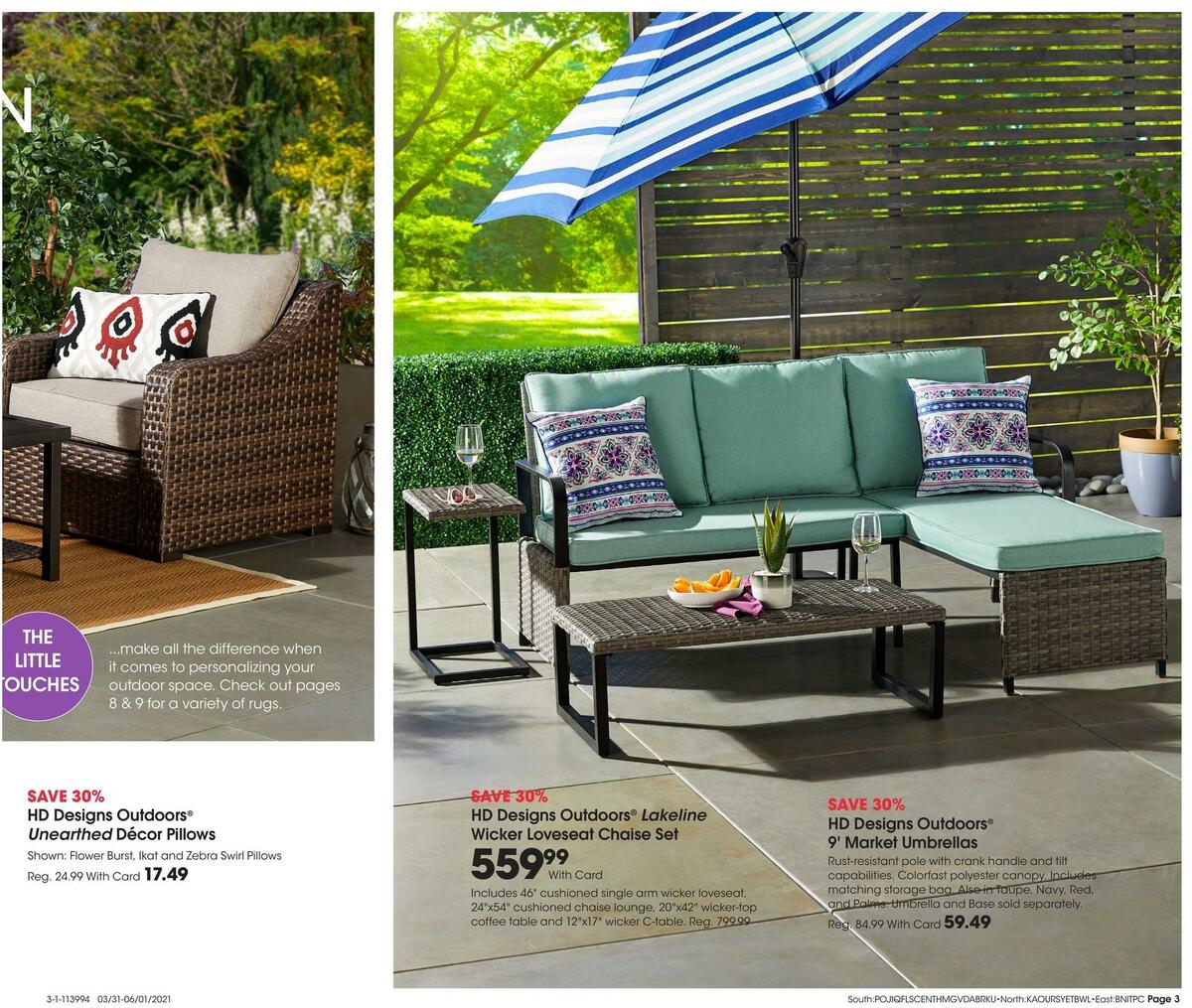 Fred Meyer Outdoor Living Look Book Weekly Ad & Specials from March 31
