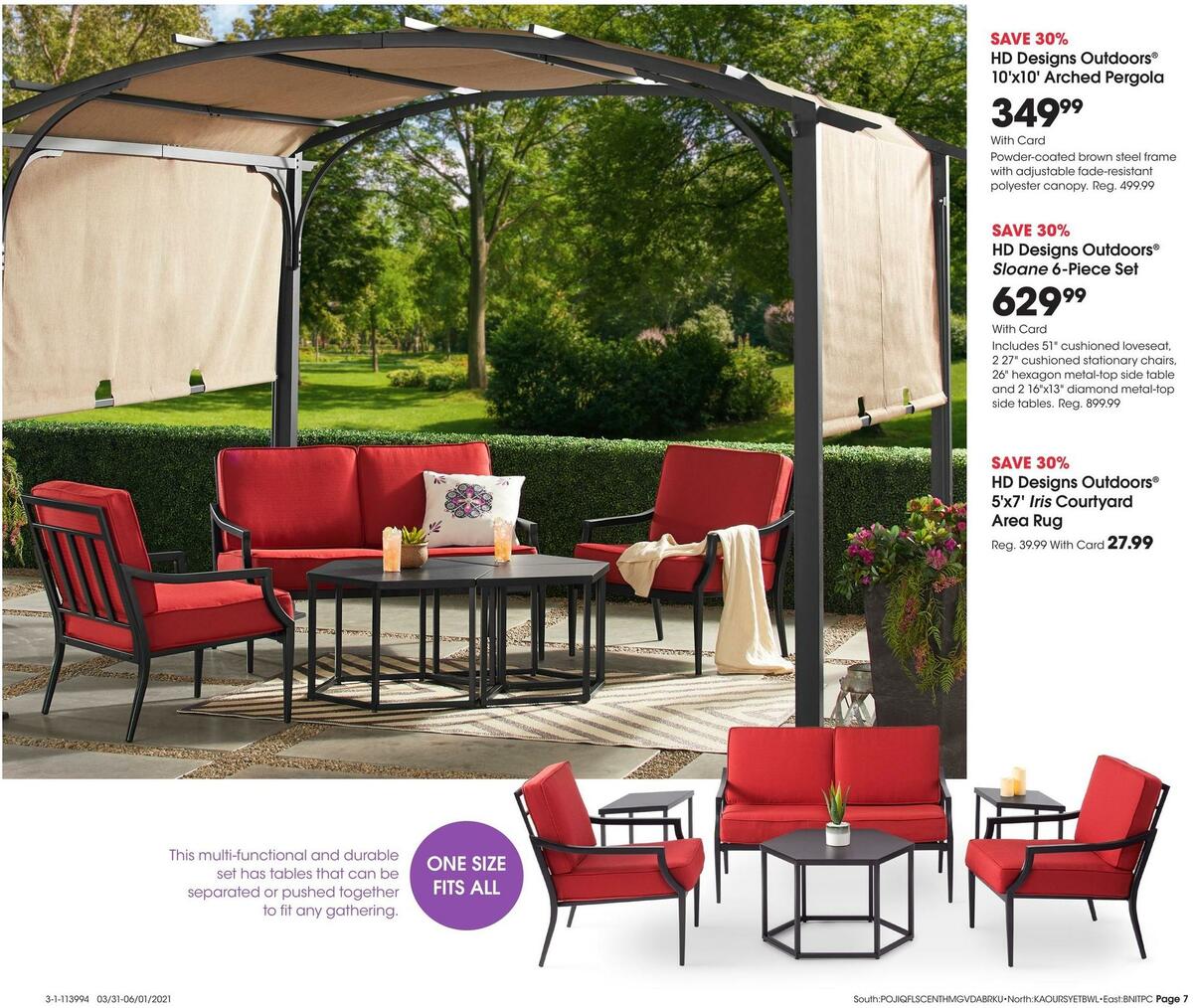 Fred Meyer Outdoor Living Look Book Weekly Ad & Specials from March 31