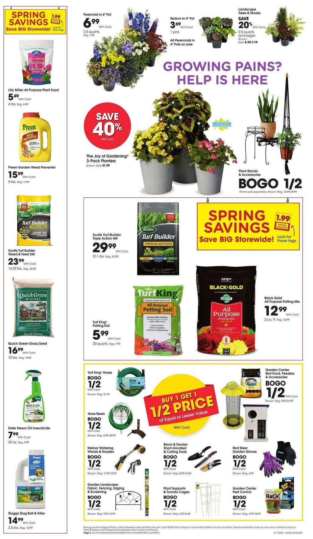 Fred Meyer Garden Weekly Ad & Specials from April 28 Page 2