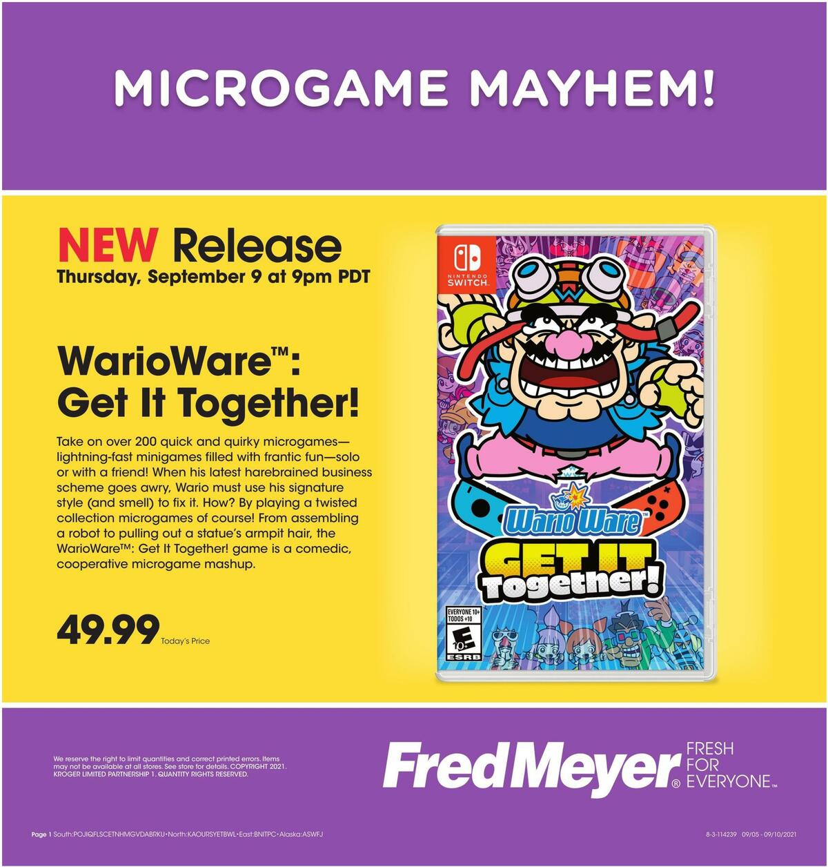 Fred Meyer Weekly Ad & Specials from September 7