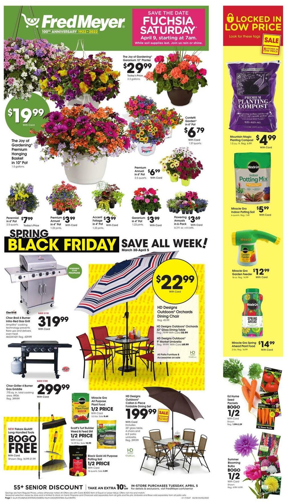 Fred Meyer Garden Weekly Ad & Specials from March 30