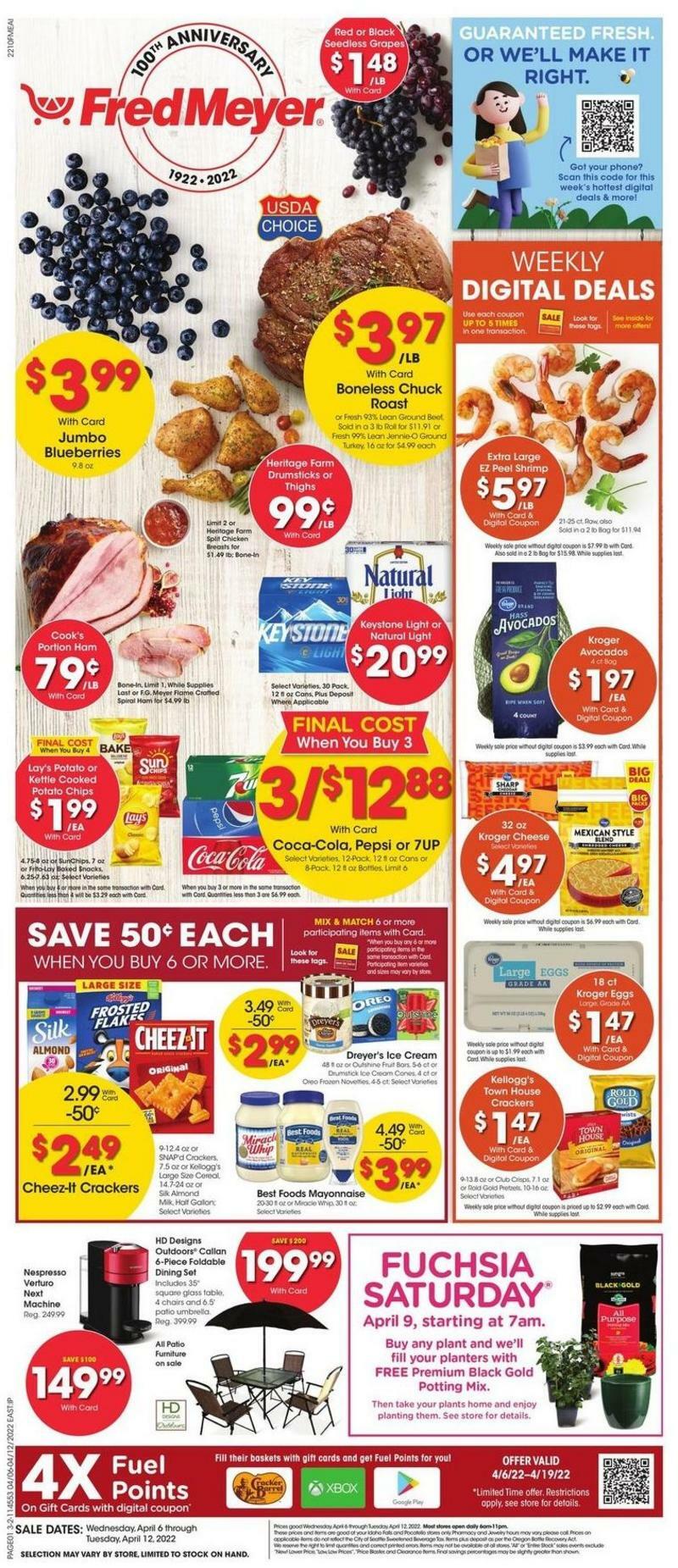 Fred Meyer Weekly Ad & Specials from April 6