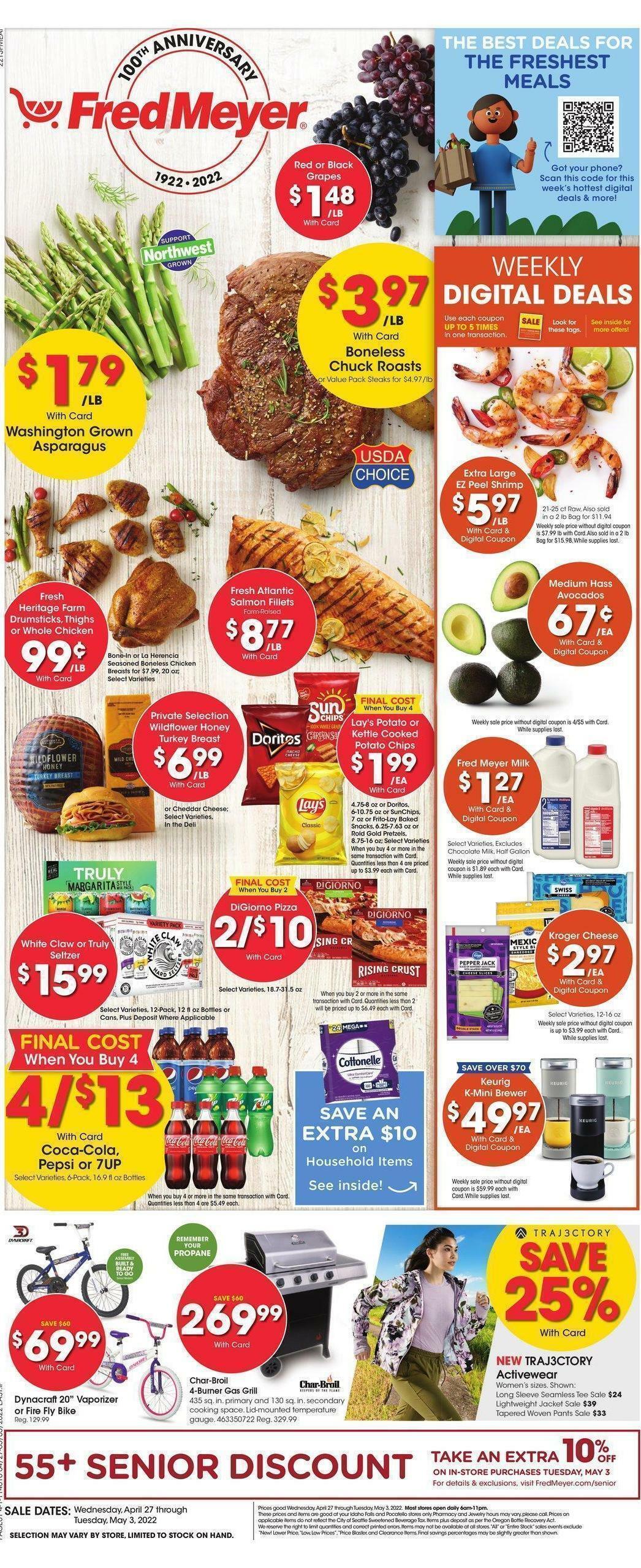 Fred Meyer Weekly Ad & Specials from April 27