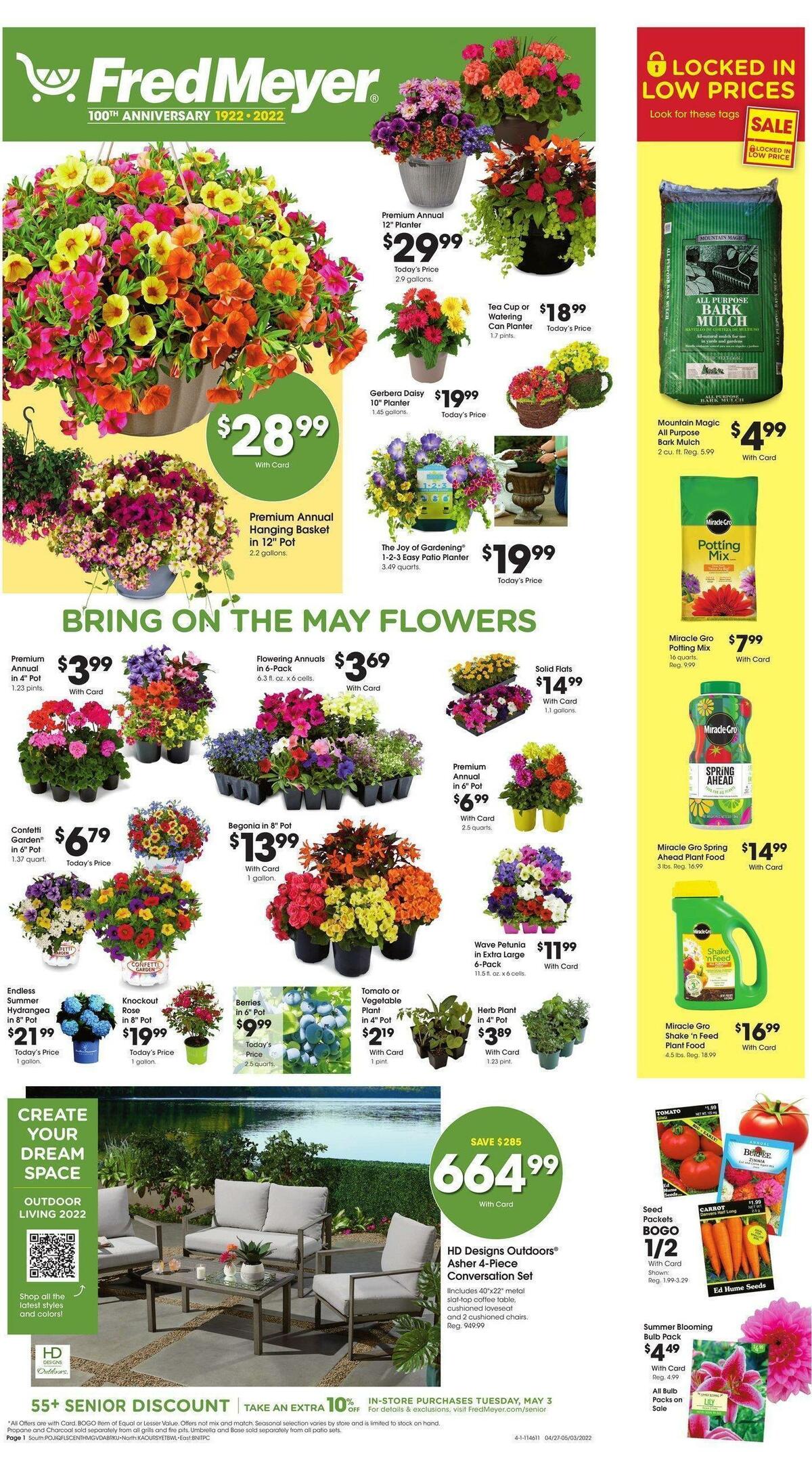 Fred Meyer Garden Weekly Ad & Specials from April 27