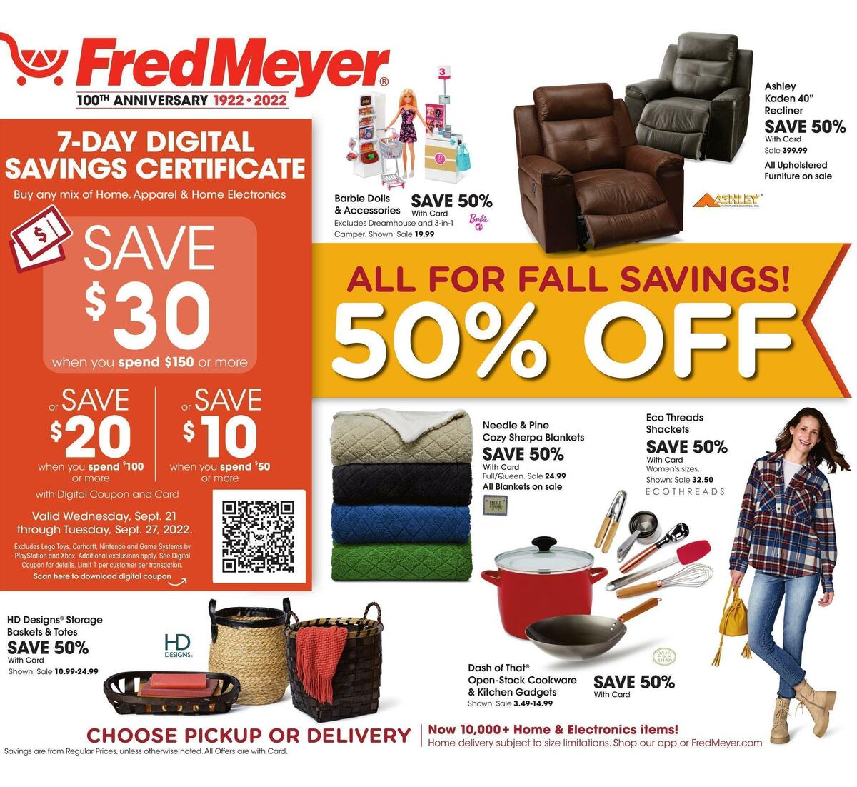 Fred Meyer General Merchandise Weekly Ad & Specials from September 21
