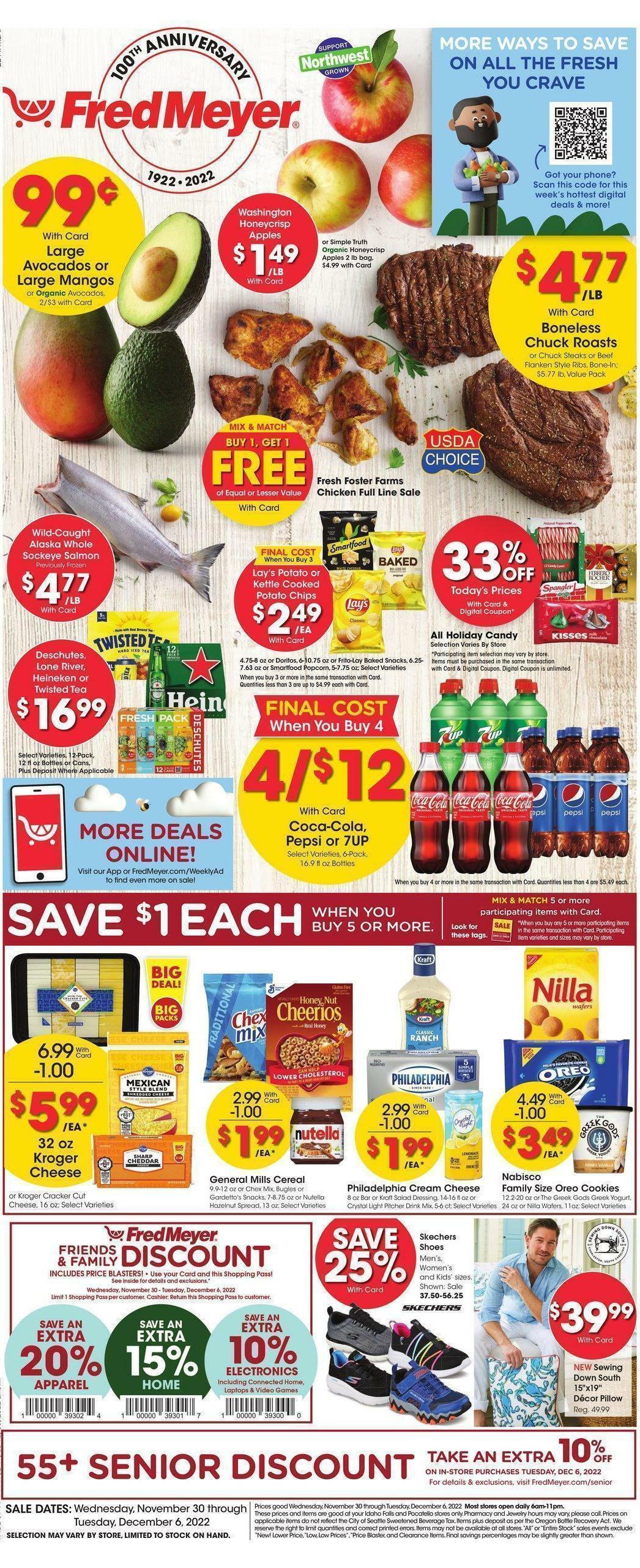 Fred Meyer Weekly Ad & Specials from November 30