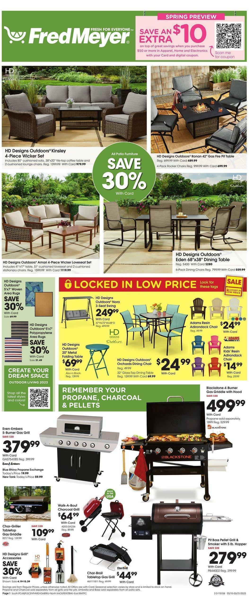 Fred Meyer Garden Weekly Ad & Specials from March 15