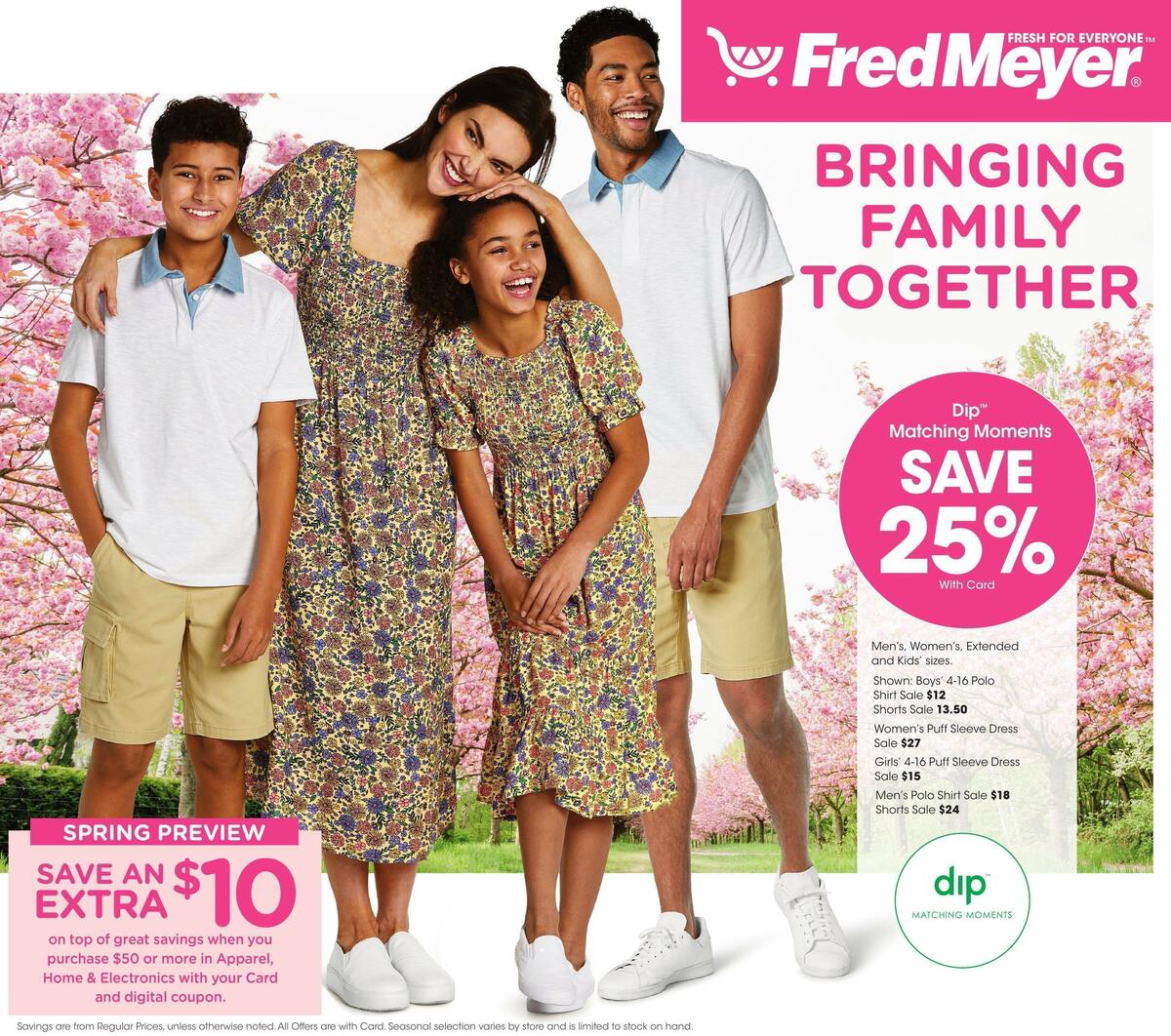 Fred Meyer Spring Preview Apparel Weekly Ad & Specials from March 15