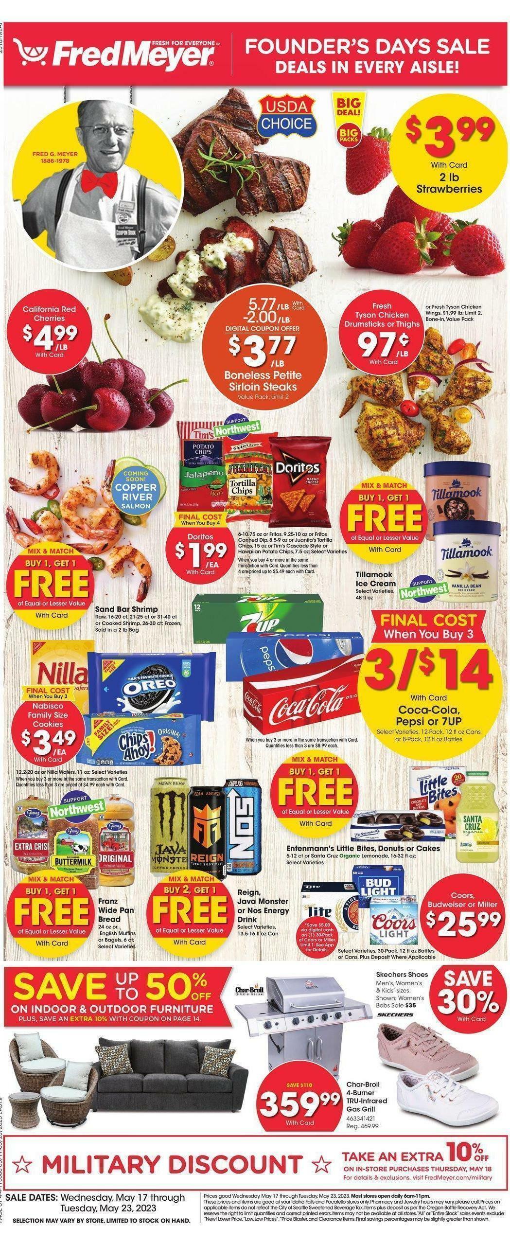 Fred Meyer Weekly Ad & Specials from May 17