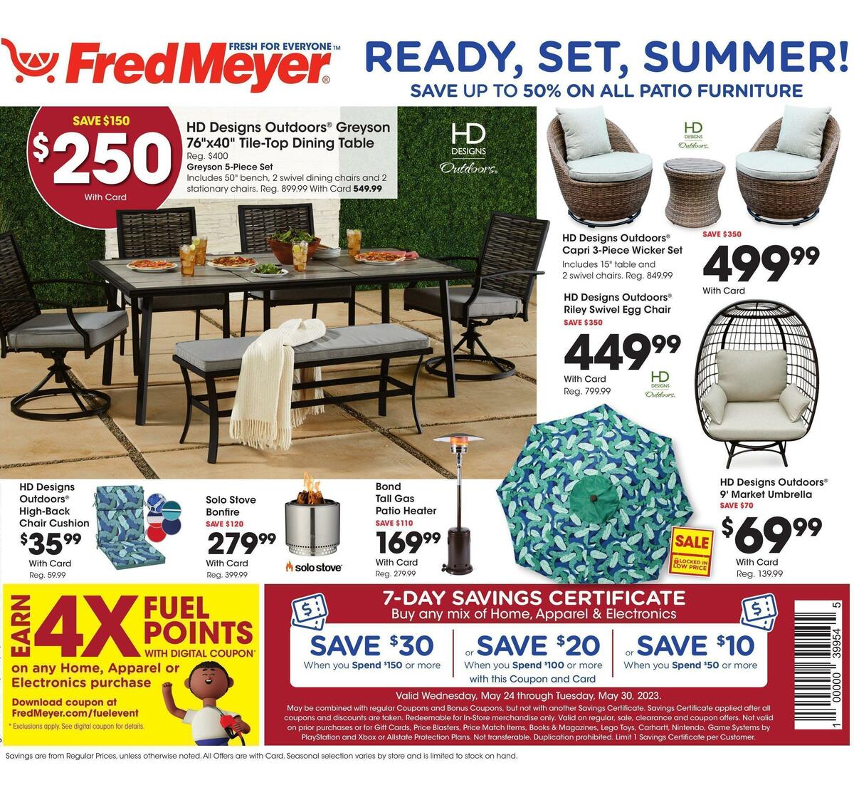 Fred Meyer General Merchandise Weekly Ad & Specials from May 24