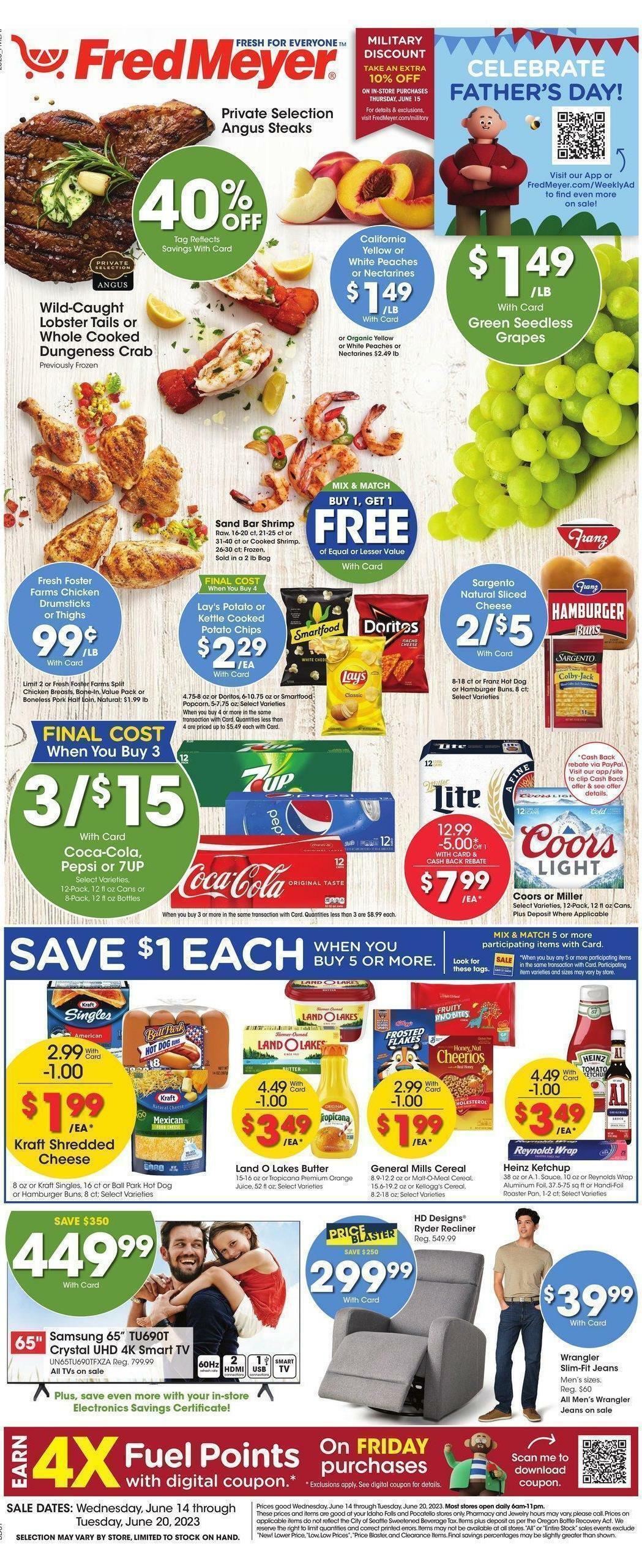 Fred Meyer Weekly Ad & Specials from June 14