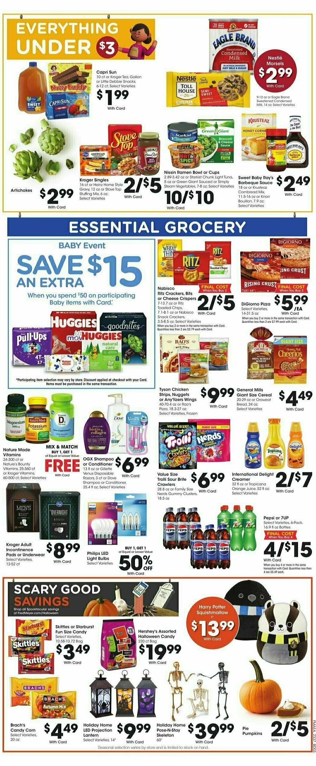 Fred Meyer Weekly Ad & Specials from October 11 Page 7