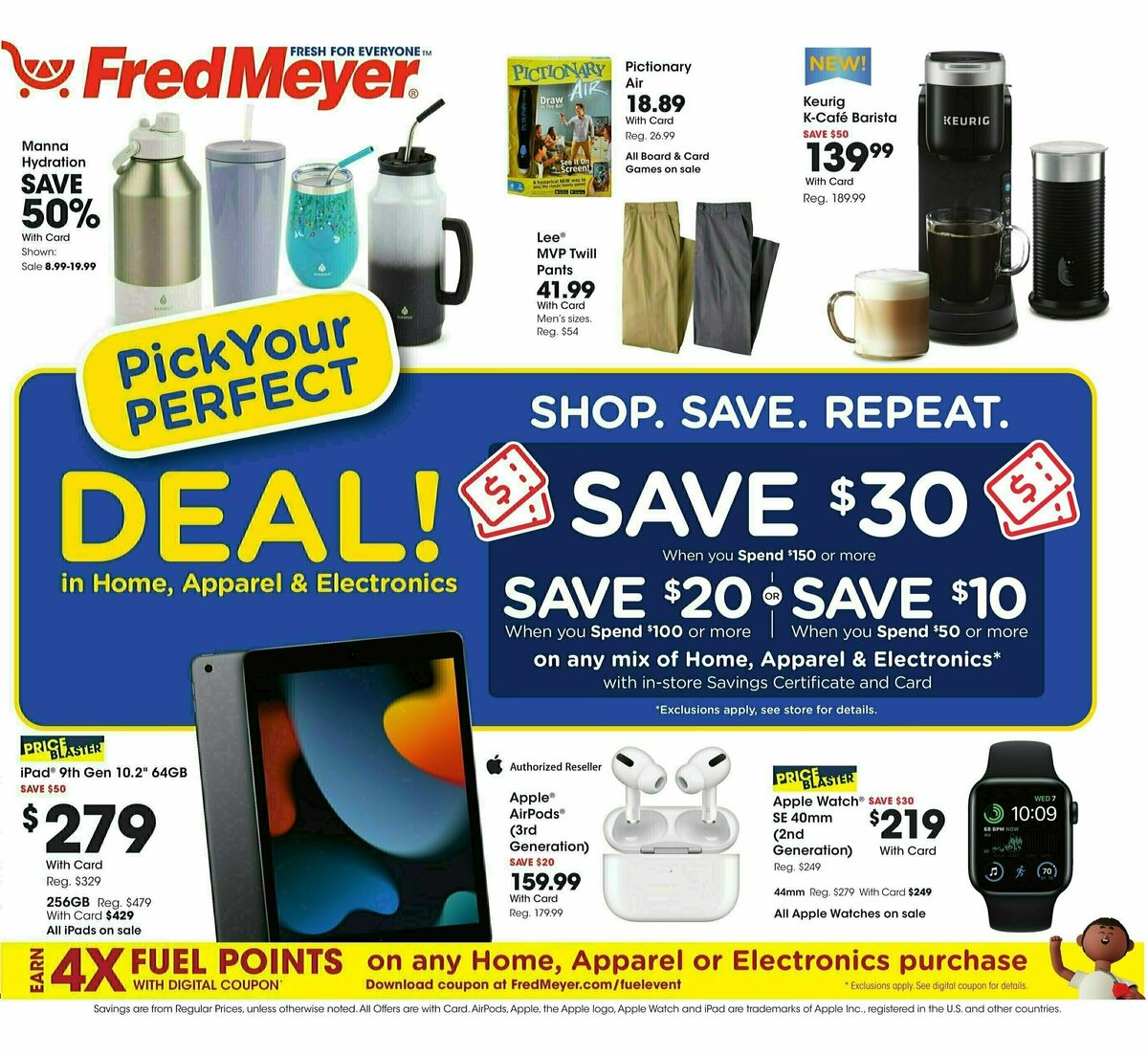 Fred Meyer General Merchandise Weekly Ad & Specials from November 1