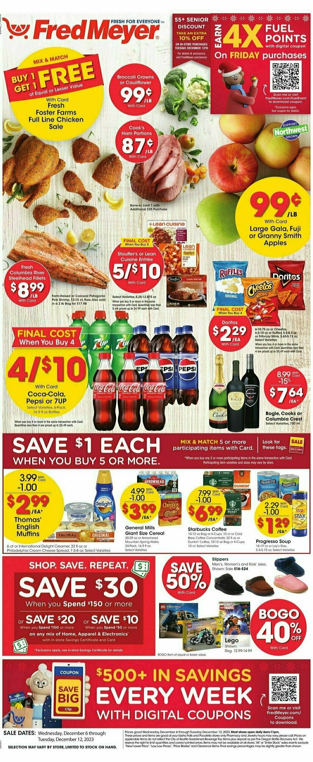 Fred Meyer Weekly Ad & Specials from December 6
