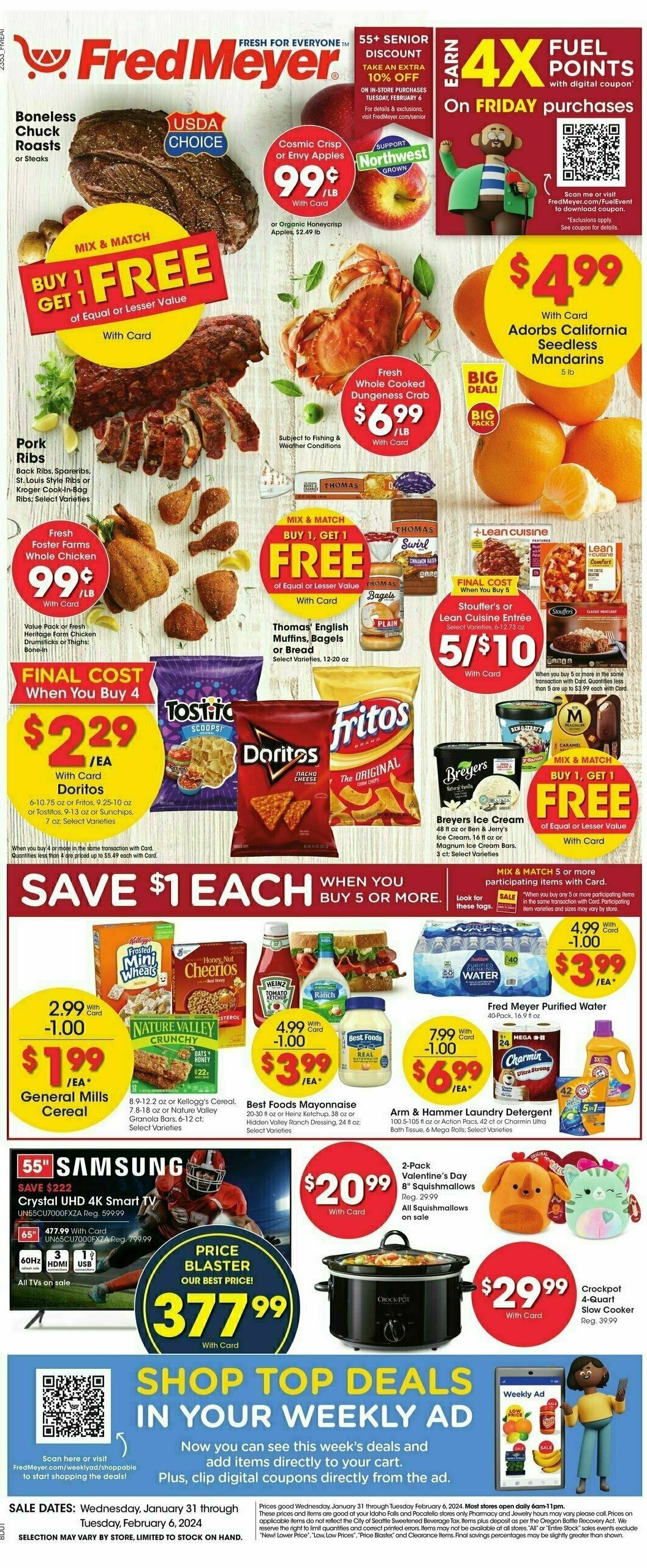 Fred Meyer Weekly Ad & Specials from January 31