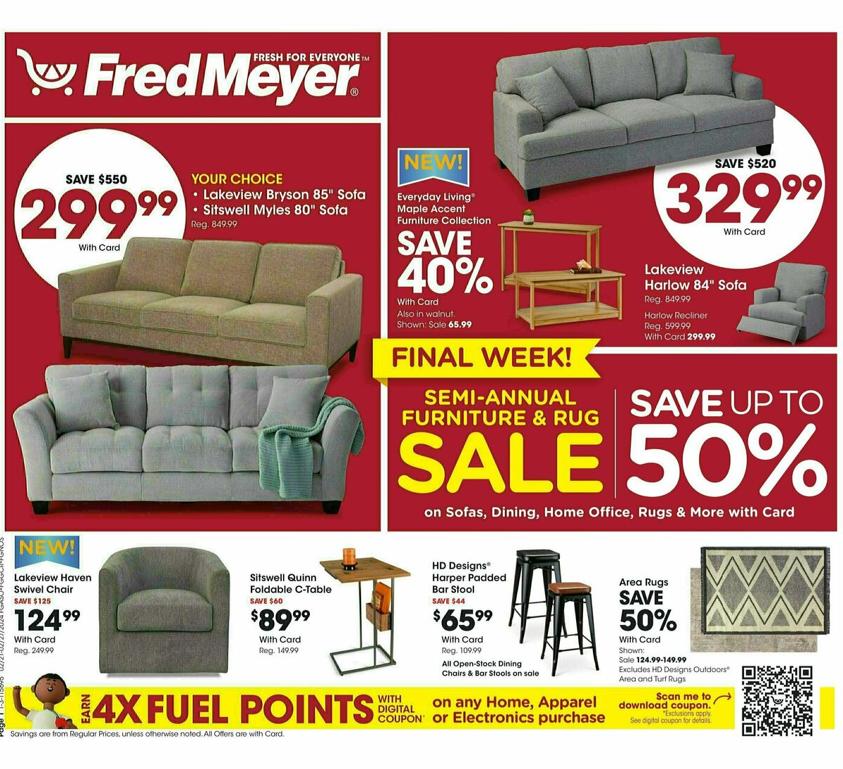 Fred Meyer Sale Weekly Ad & Specials from February 21