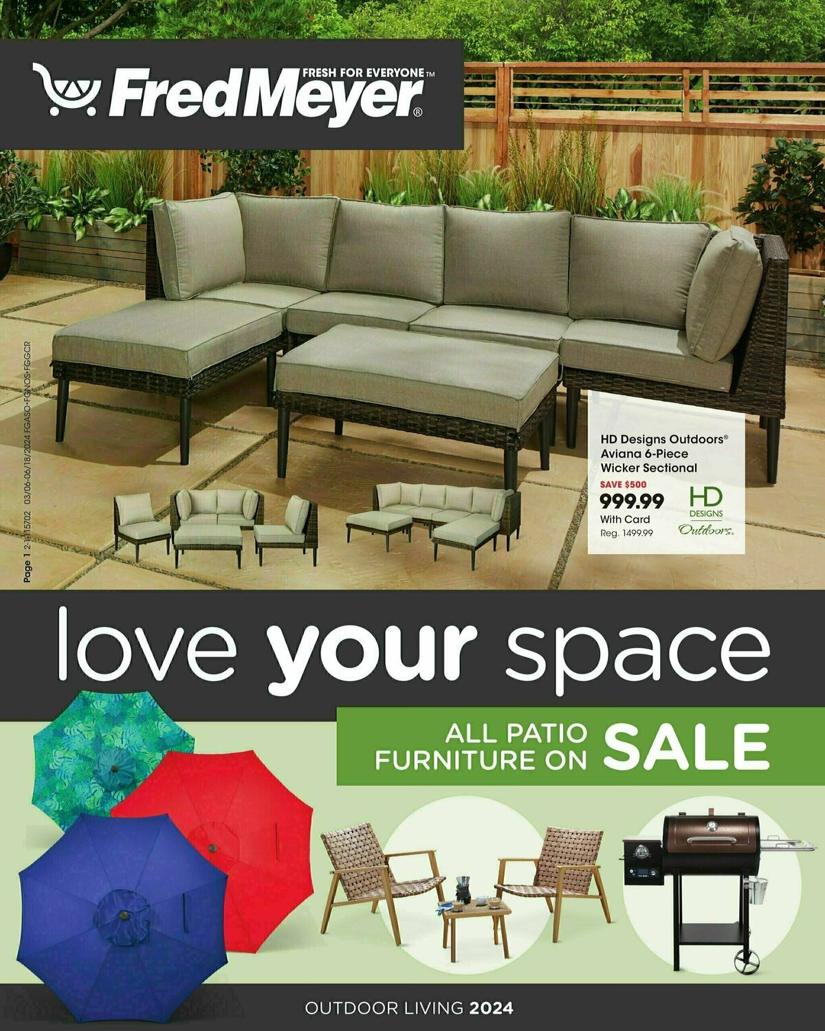 Fred Meyer Outdoor Living Look book Weekly Ad & Specials from March 6