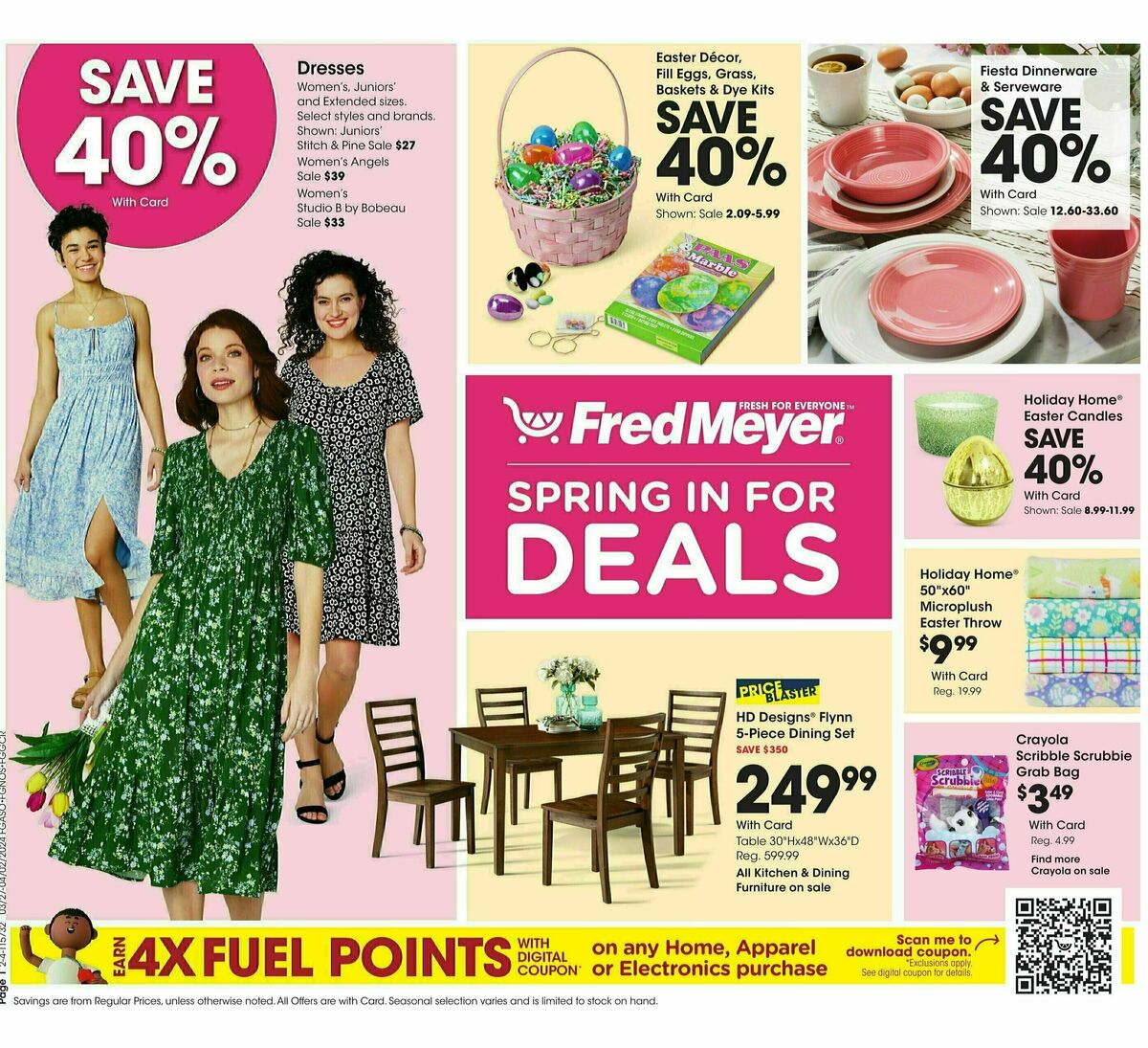 Fred Meyer General Merchandise Weekly Ad & Specials from March 27