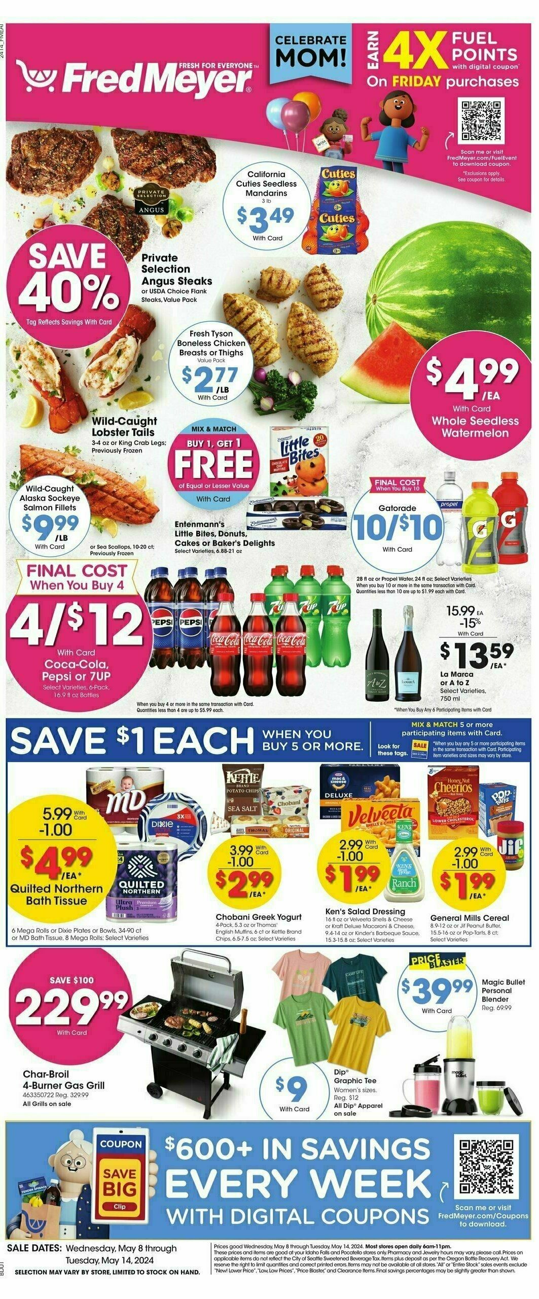 Fred Meyer Weekly Ad & Specials from May 8
