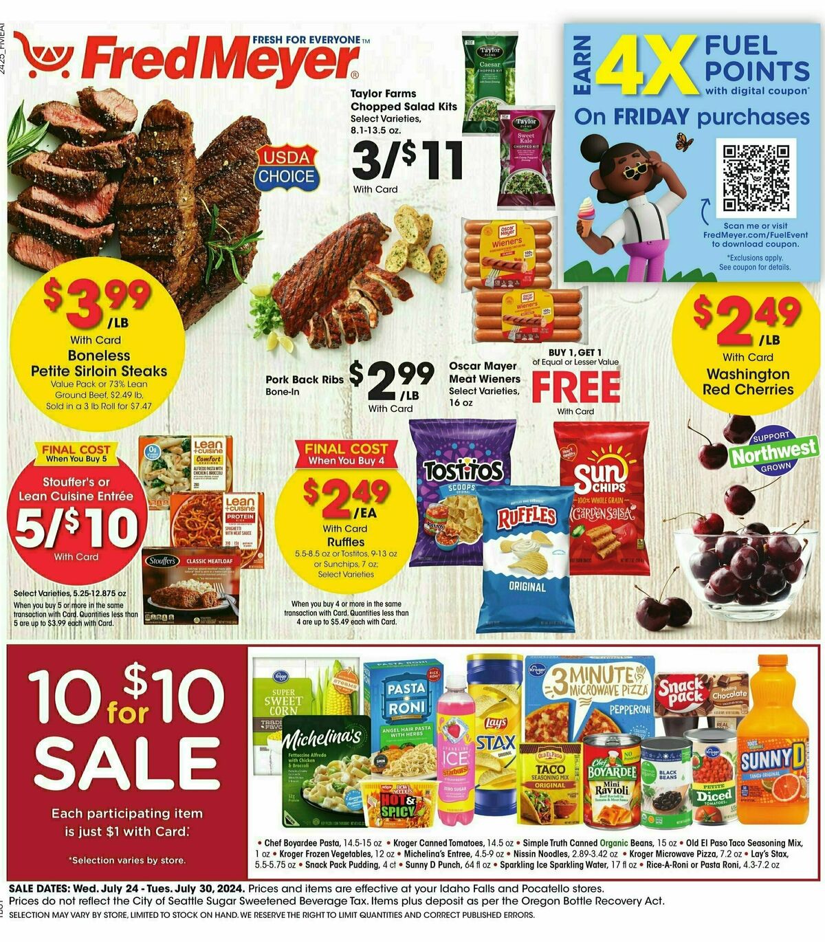 Fred Meyer Weekly Ad & Specials from July 24