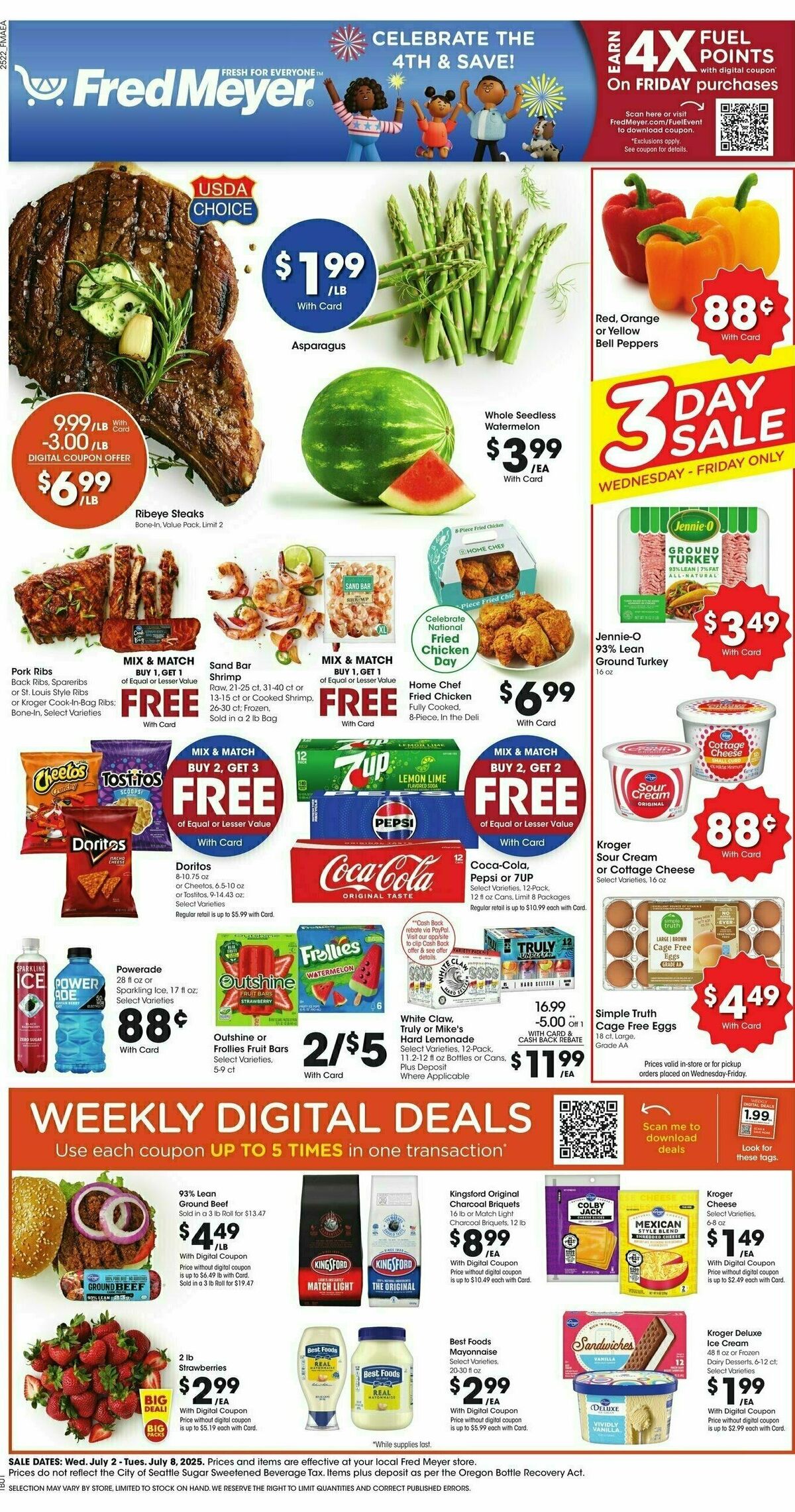 Fred Meyer Weekly Ad & Specials from July 2