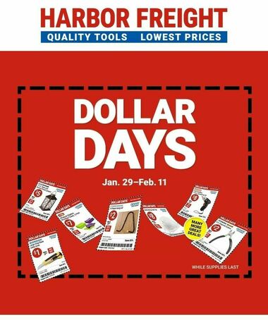 Harbor Freight Tools Dollar Days