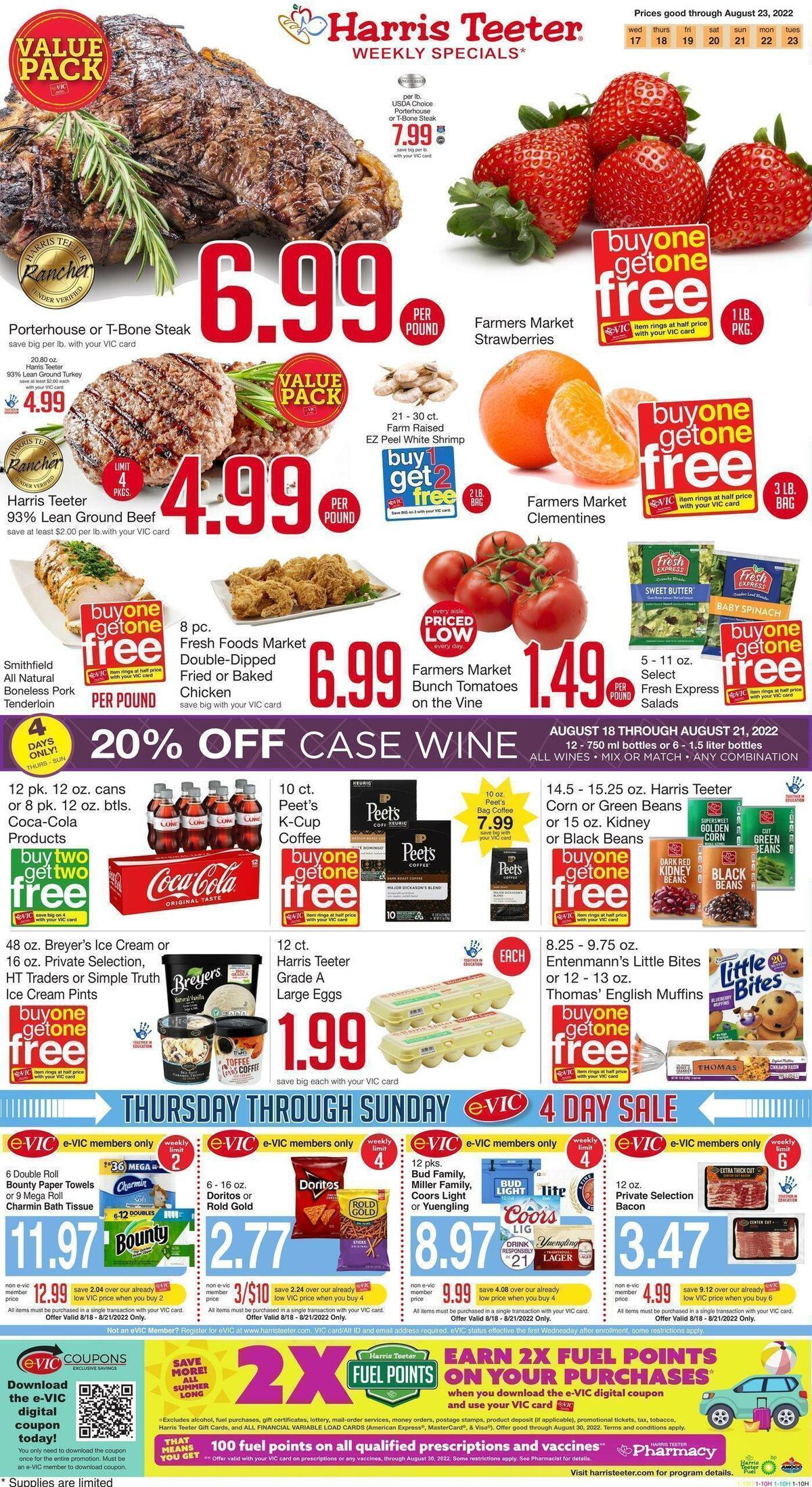 Harris Teeter Discover this week's Harris Teeter Weekly Ad for