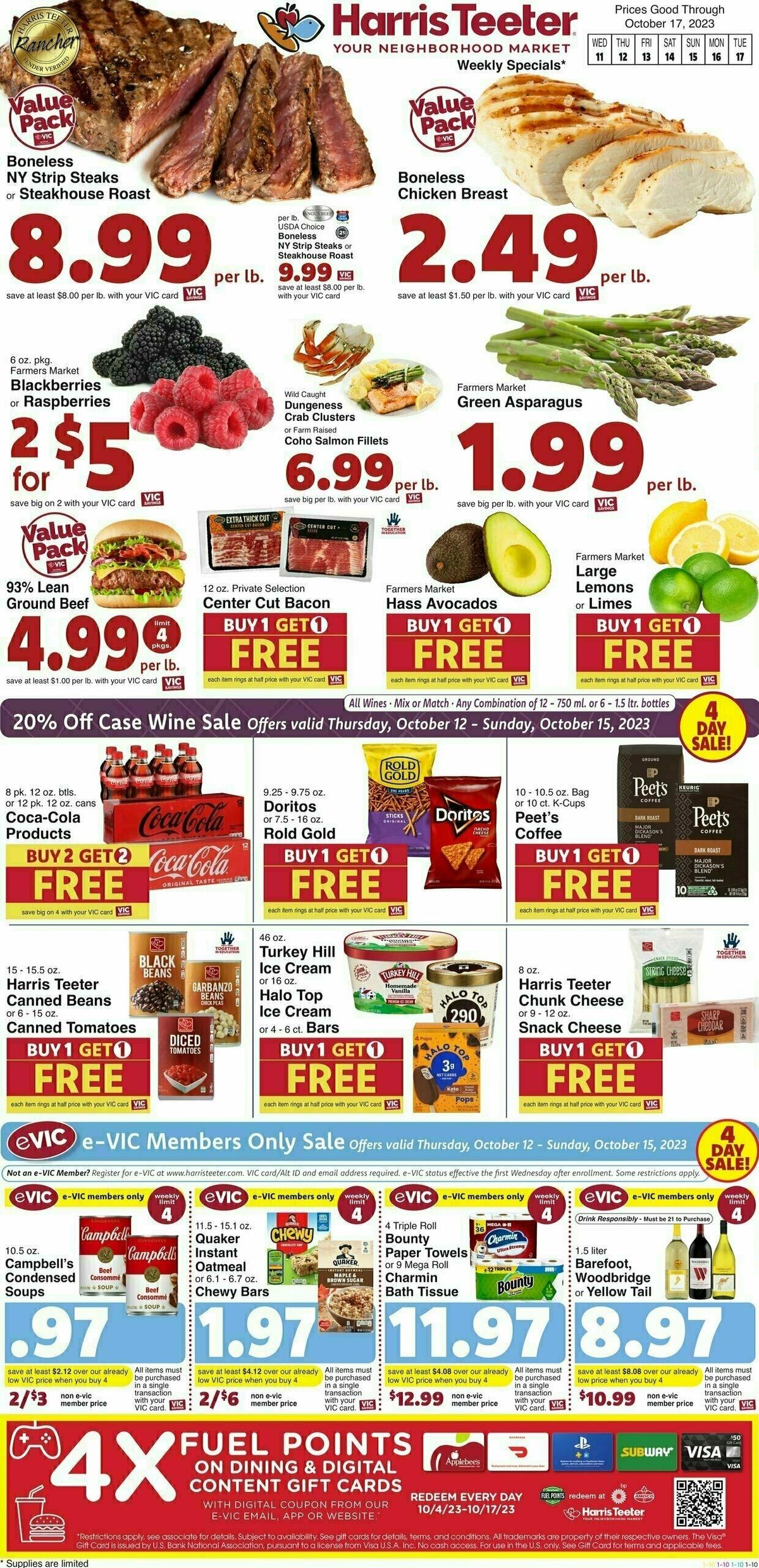 Harris Teeter Discover this week's Harris Teeter Weekly Ad for incredible Specials and Weekly