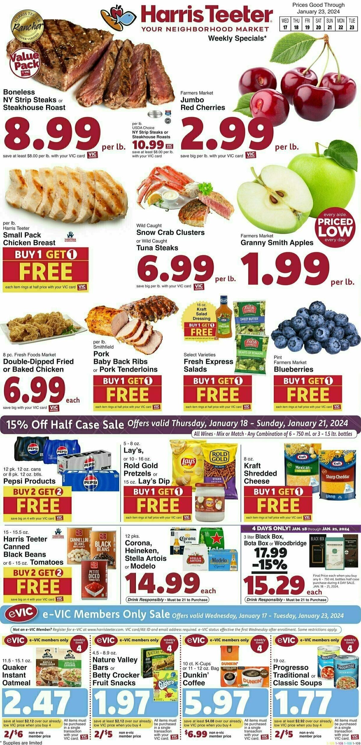 Harris Teeter Discover this week's Harris Teeter Weekly Ad for