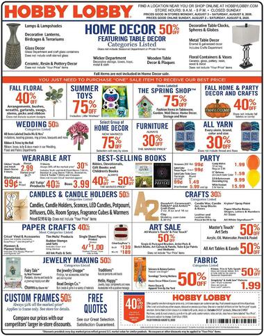 Hobby Lobby - Watertown, NY (NEW Store) - Hours & Weekly Ad on Hobby Lobby Hrs id=44169