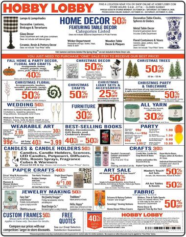 Hobby Lobby - Madison, MS - Hours & Weekly Ad on Hobby Lobby Hrs id=61779