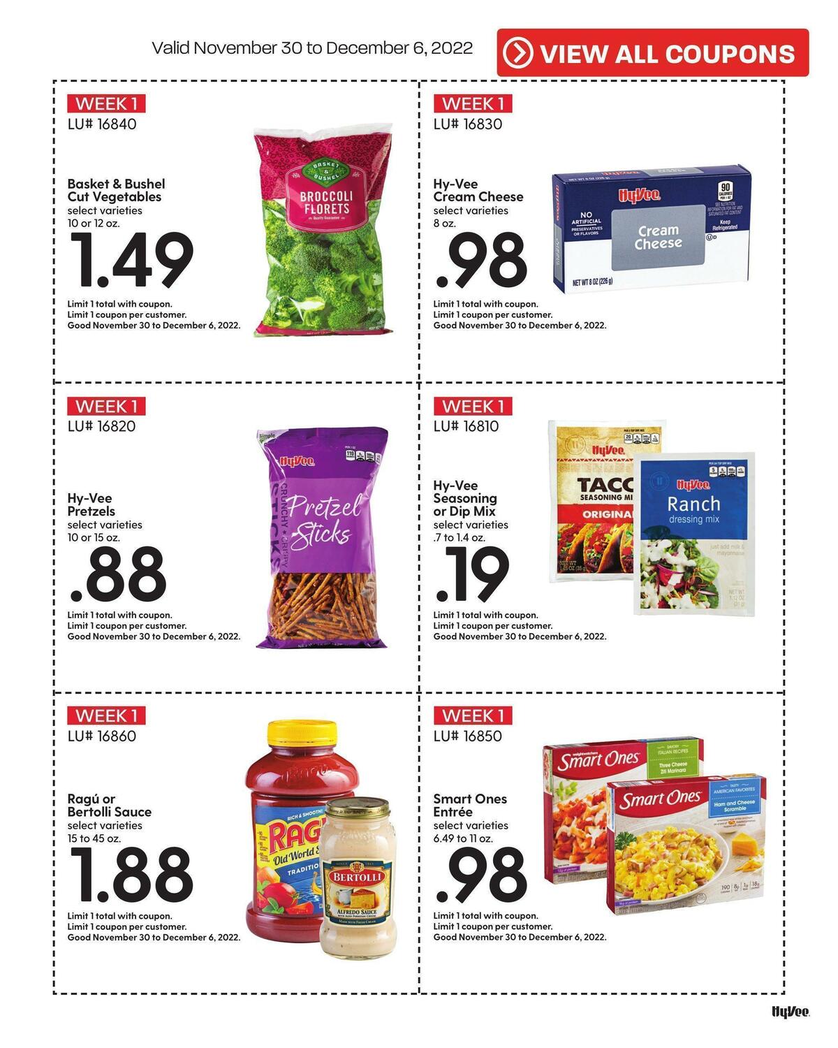 Hy-Vee December Mega Coupon Book Deals & Ads from December 1 - Page 3