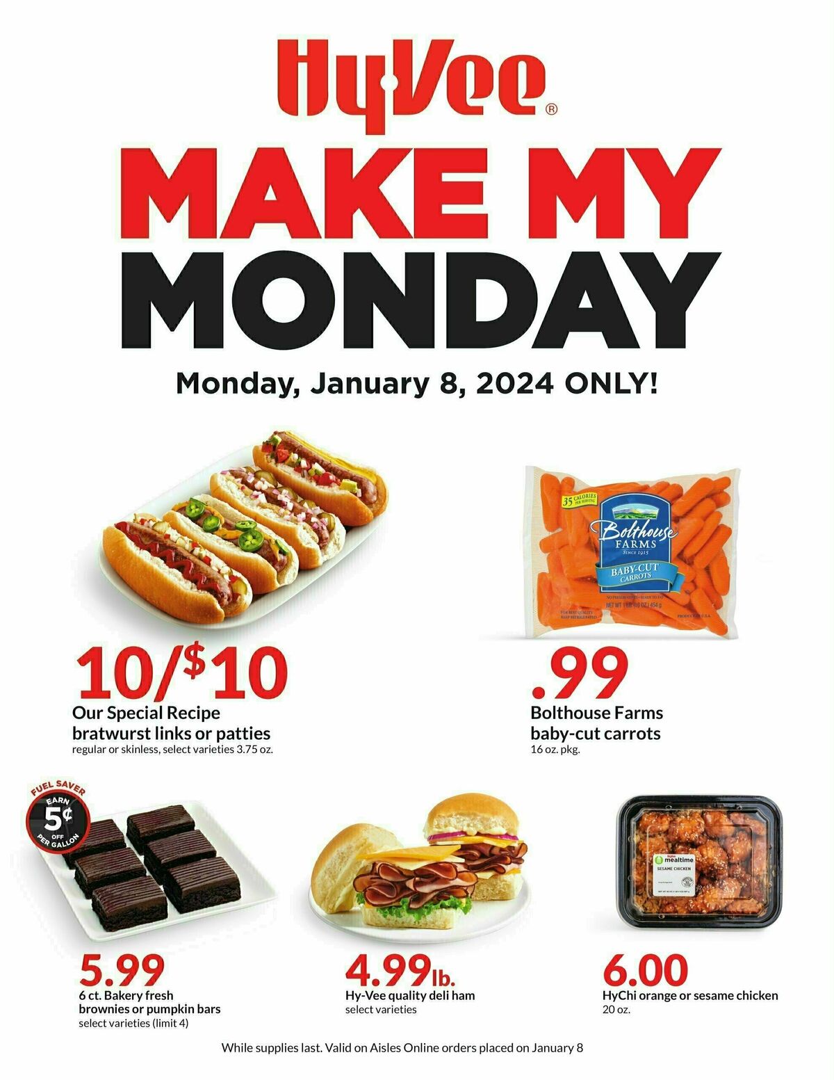 HyVee Make My Monday Deals & Ads from January 8