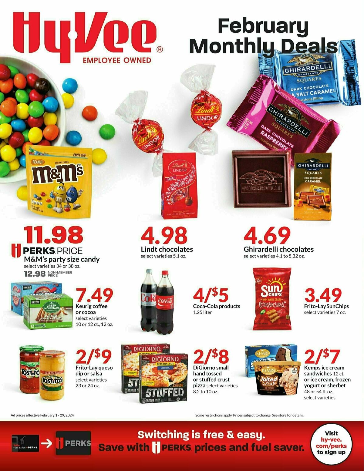 HyVee February Monthly Deals Deals & Ads from February 1