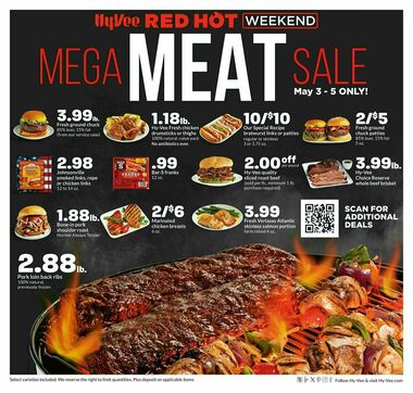 Hy-Vee Mega Meat Sale