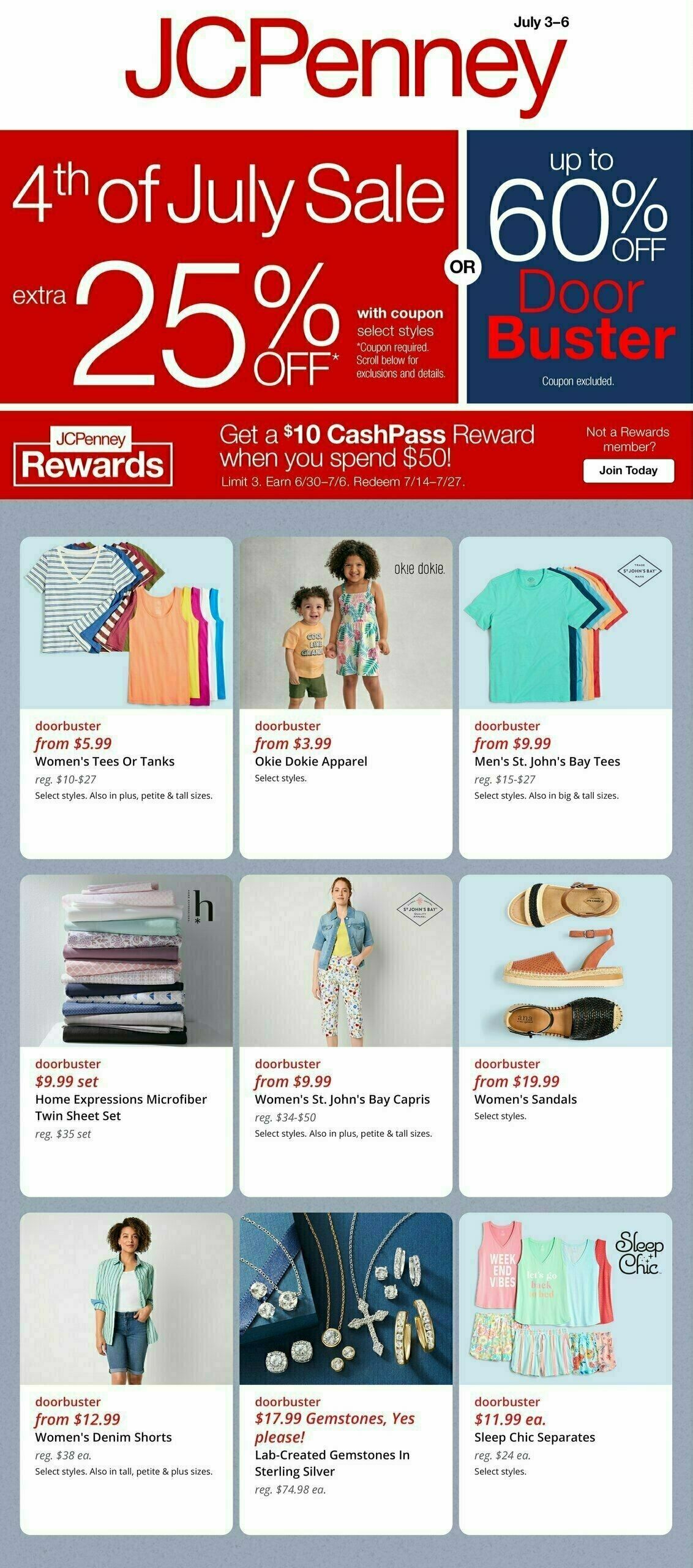 JCPenney from July 3
