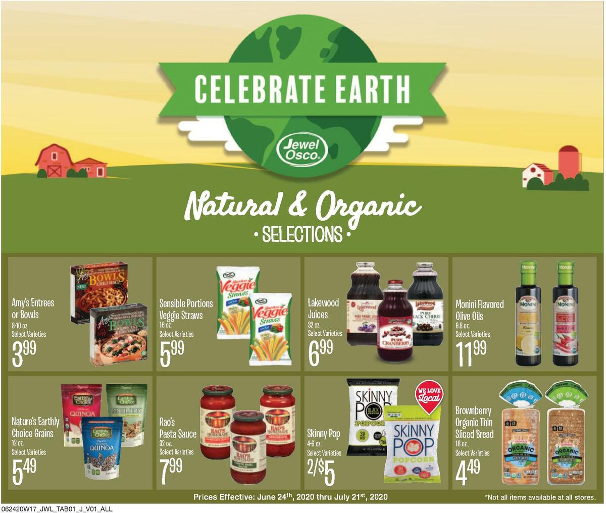 Jewel Osco Speciality Items and Seasonal Favorites Weekly Ad from June 24