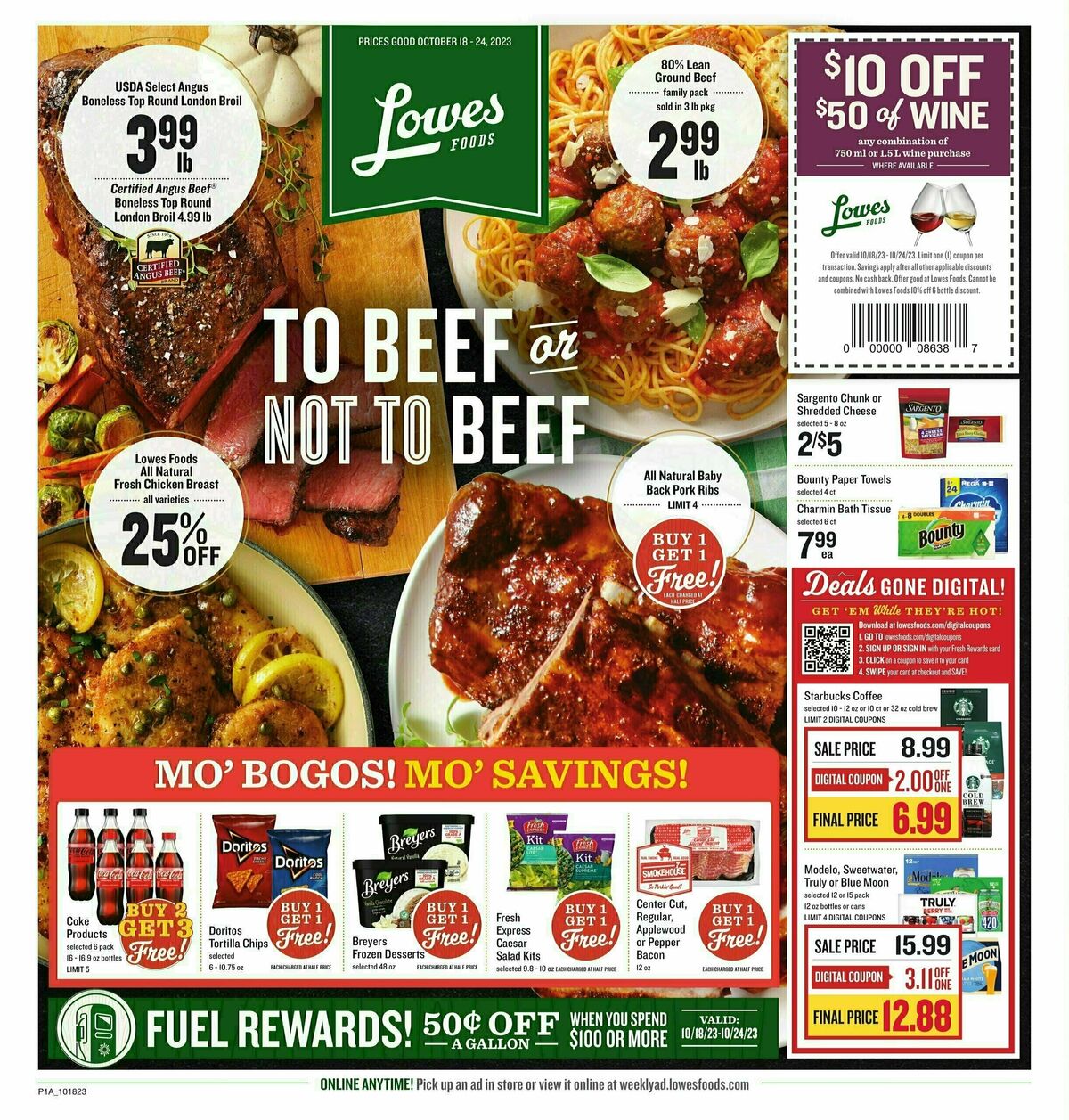 Lowes Foods Weekly Ad from October 18